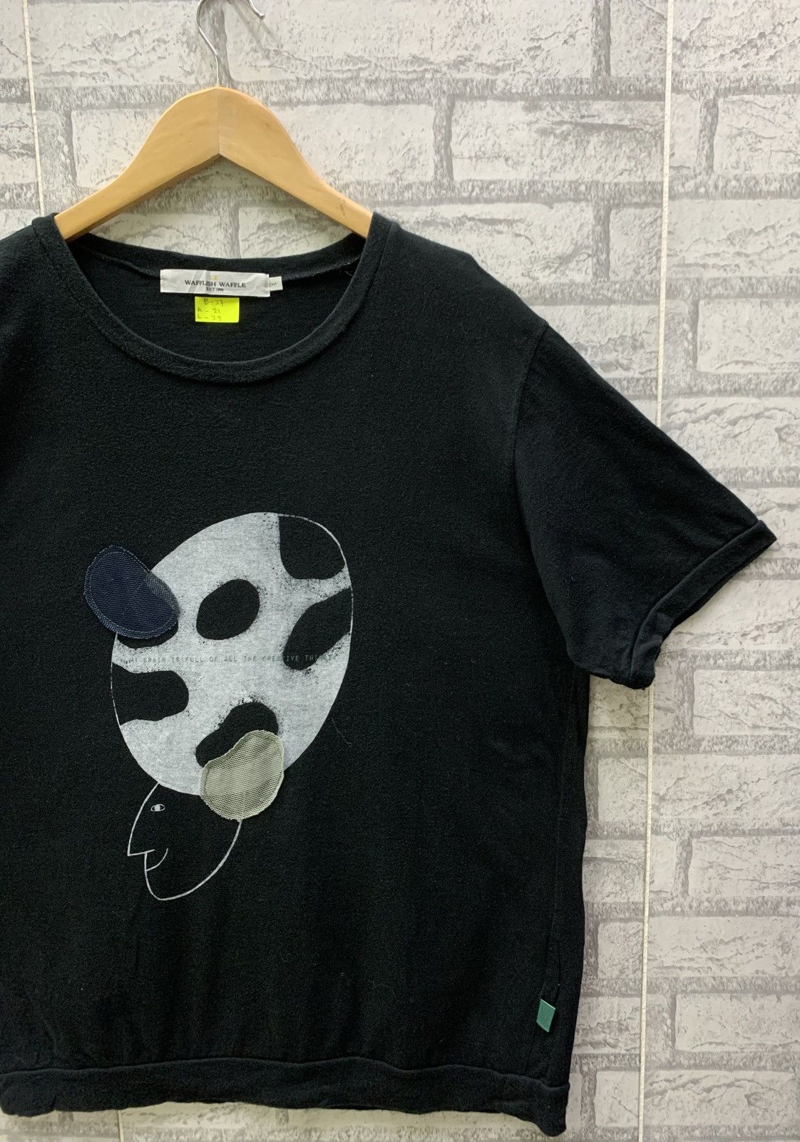 If Six Was Nine Vintage Wafllish Wafele T-shirts Size US L / EU 52-54 / 3 - 3 Thumbnail
