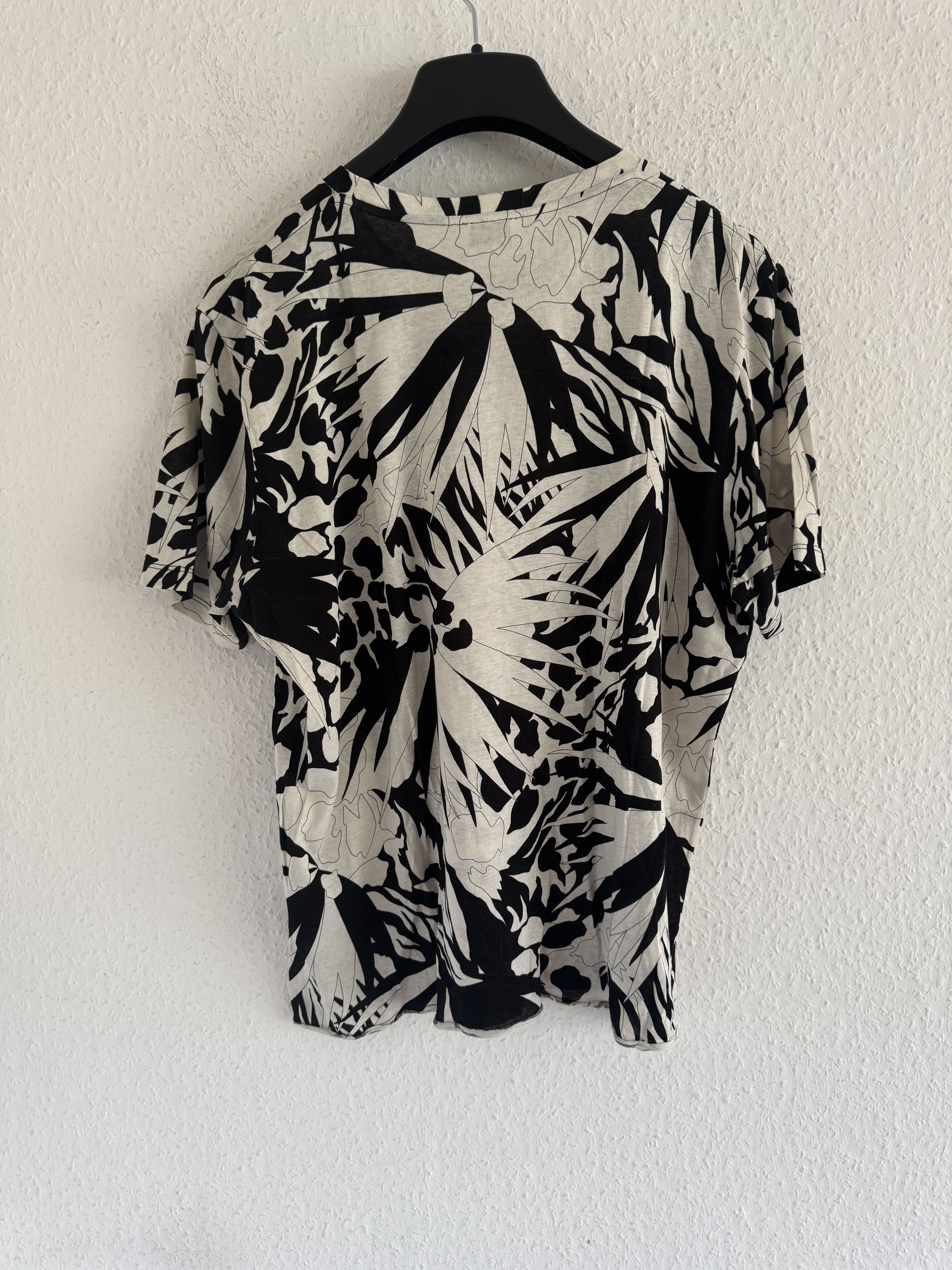Saint Laurent Paris Jungle Flower Print T-Shirt Size US M / EU 48-50 / 2 - 12 Thumbnail