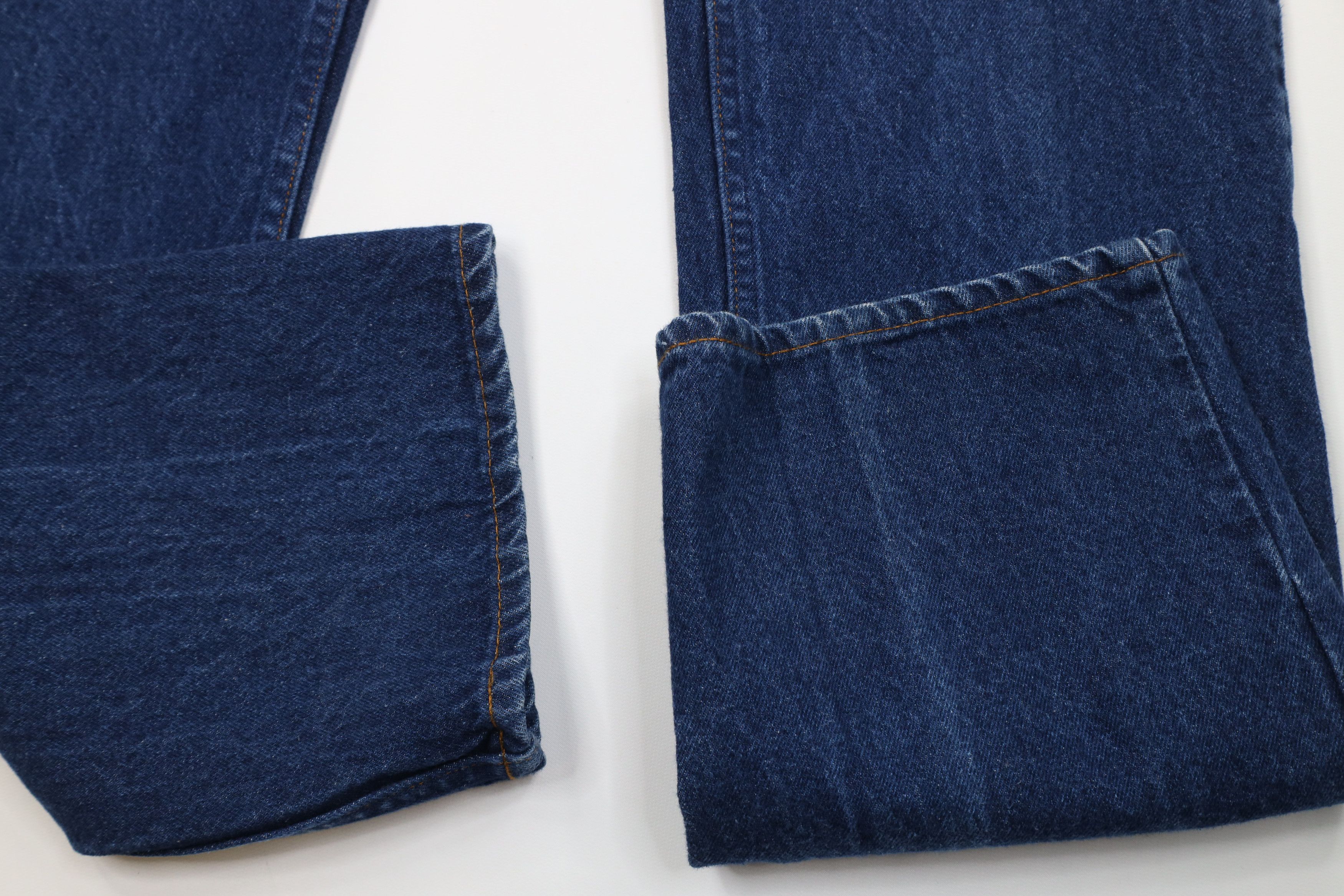 Levi's Vintage 80s Levis 509 Orange Tab Straight Leg Denim Jeans Size US 34 / EU 50 - 6 Thumbnail