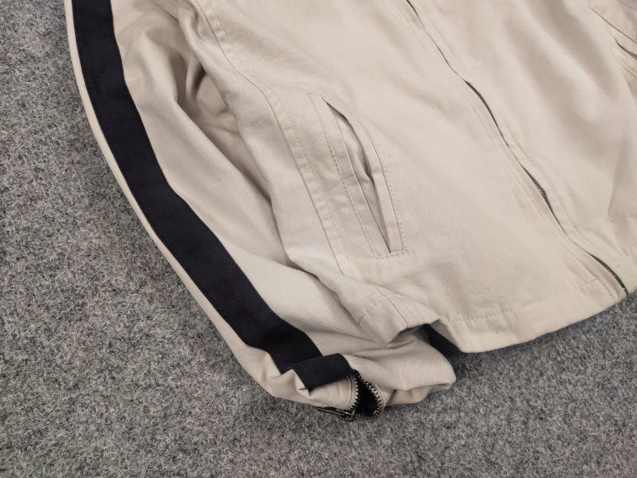 Japanese Brand Vintage Warson Motors Speed Racewear Beige canvas Jacket Size US S / EU 44-46 / 1 - 6 Thumbnail