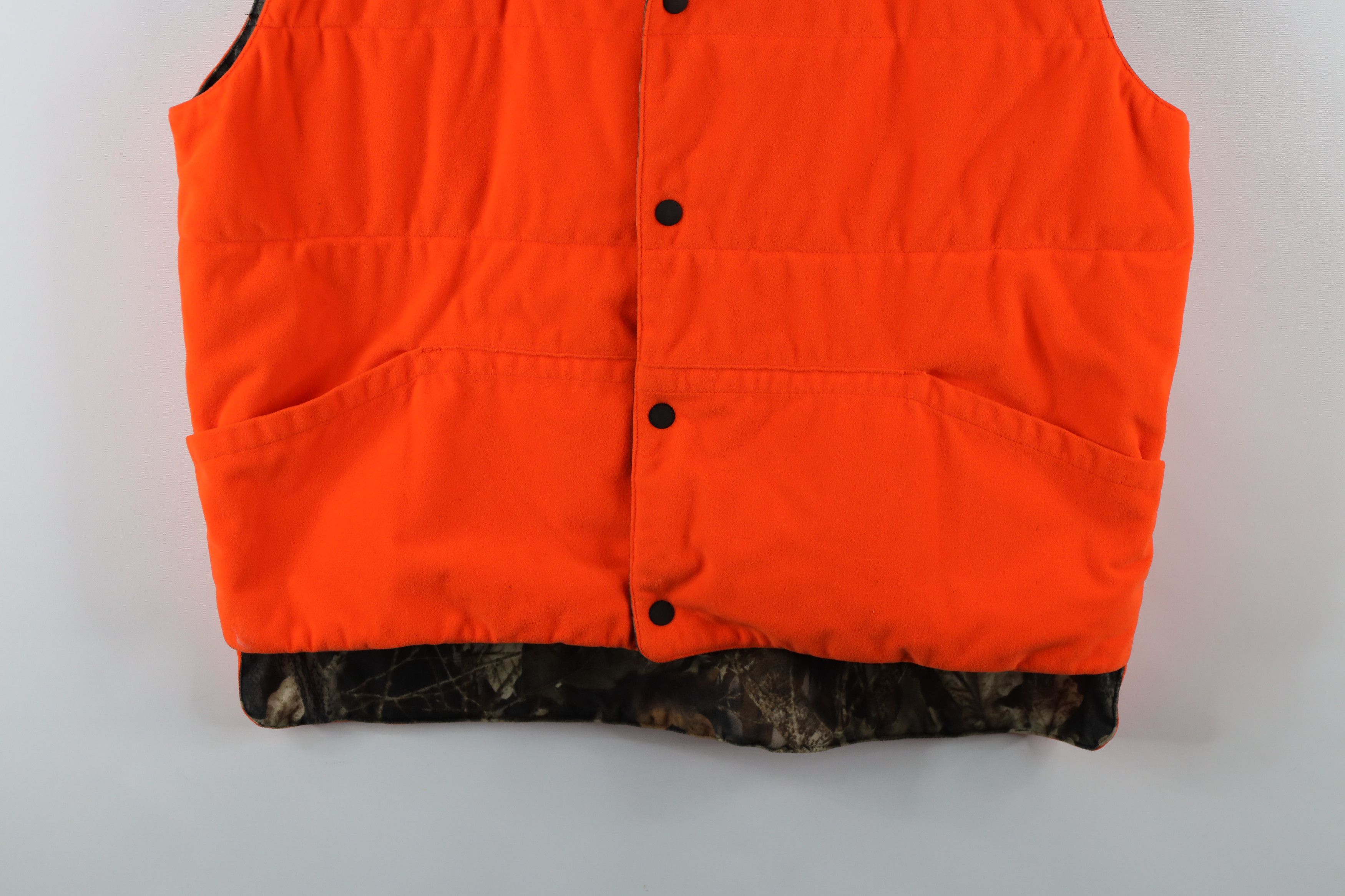 Vintage Vintage 90s Streetwear Reversible Camouflage Puffer Jacket Size US L / EU 52-54 / 3 - 14 Thumbnail