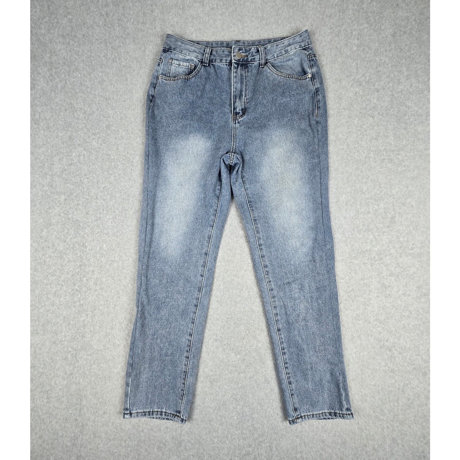 Shein Shein Womens Size 30x29 High Waist Jeans Size 30" / US 8 / IT 44 - 2 Thumbnail