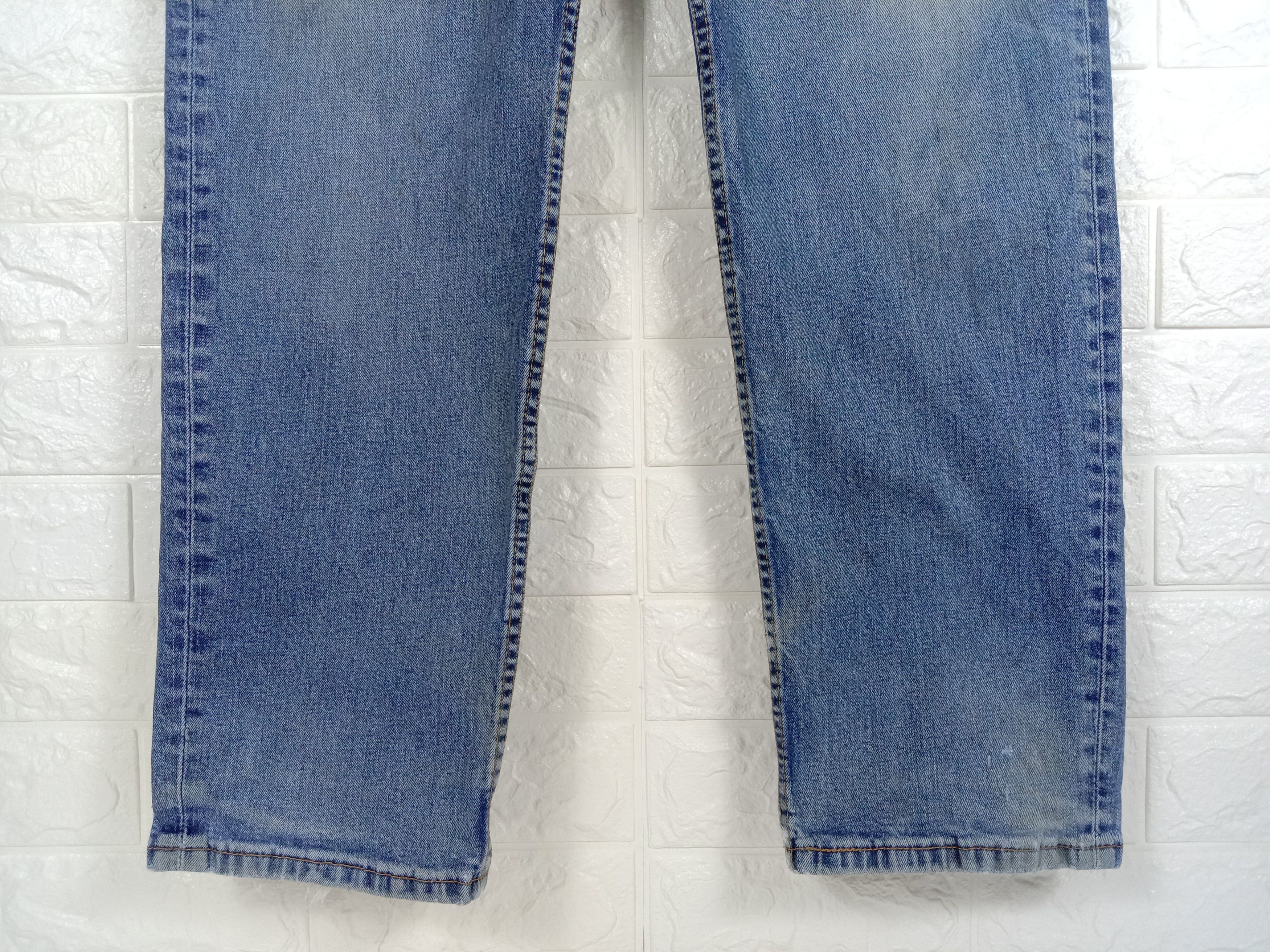 Levi's Vintage Levi's 550 Faded Blue Jeans Distressed Denim Size US 35 - 4 Thumbnail