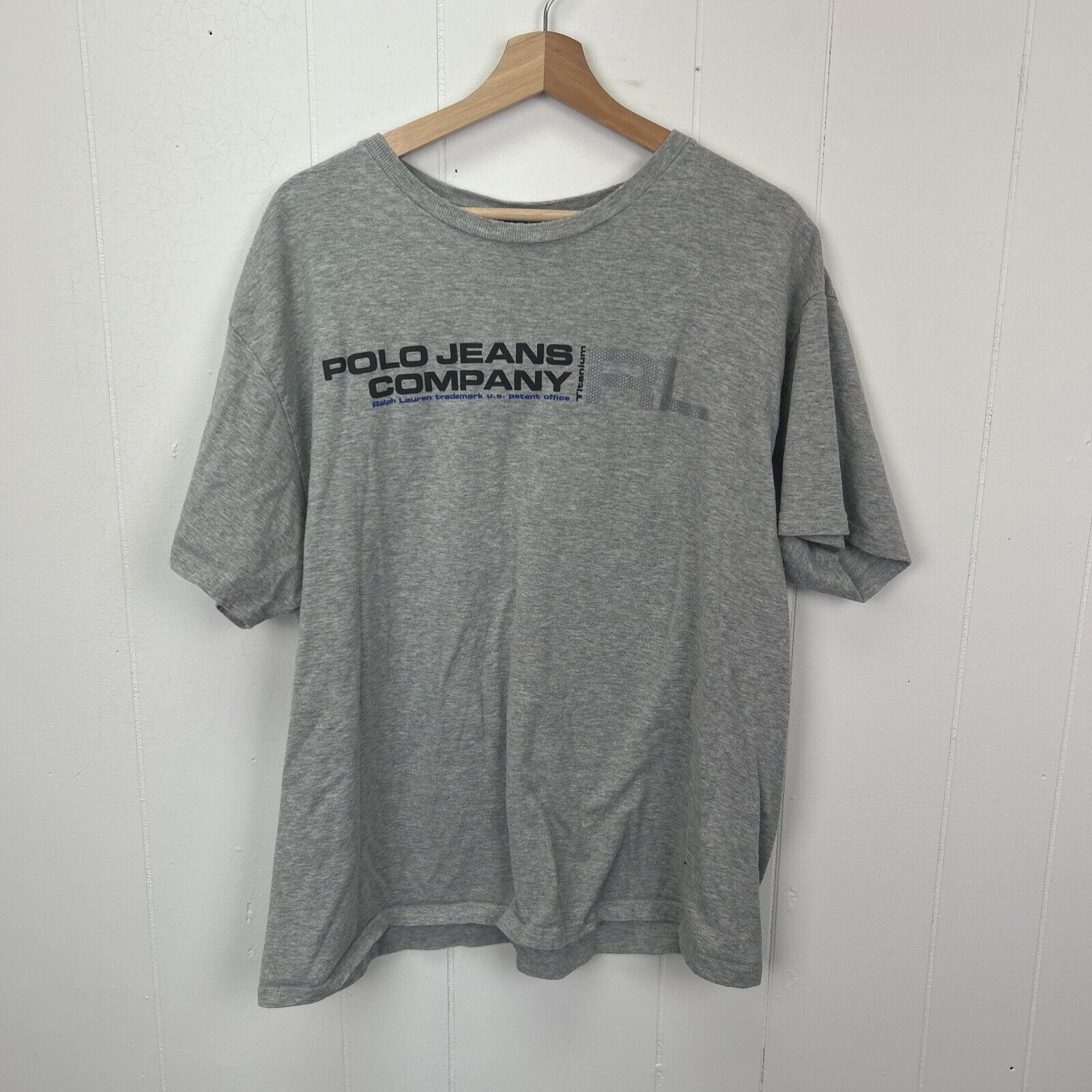 Ralph Lauren Polo Jeans Co. Ralph Lauren Titanium Grey Y2K Size XL Size US XL / EU 56 / 4 - 1 Thumbnail