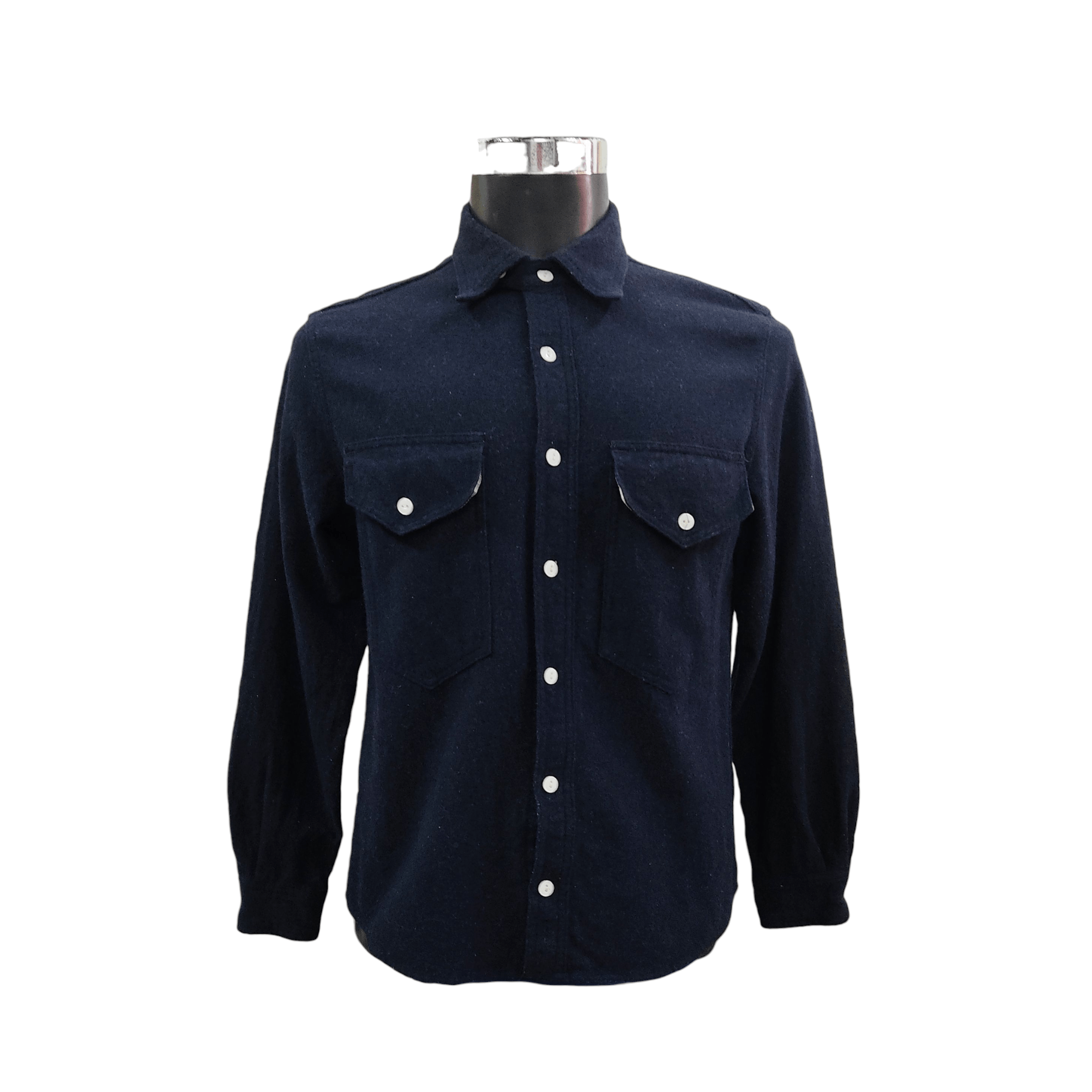 The Superior Labor The Superior Labor Wool Nylon Light Shirt Jacket Size US M / EU 48-50 / 2 - 2 Thumbnail