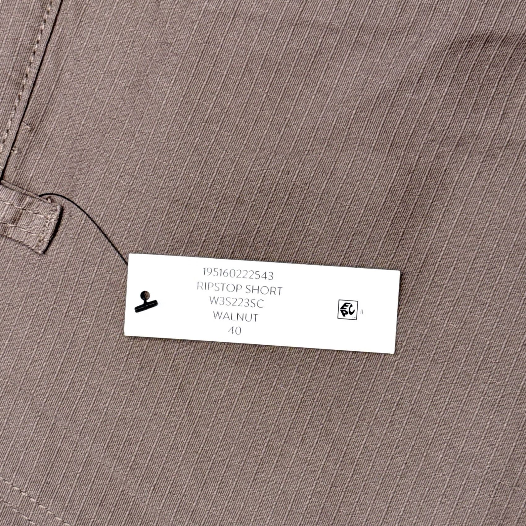 Weatherproof Weatherproof Mens 40W Short Chino Cotton Spandex Walnut Zip Pocket Outdoor Relaxed Size US 40 / EU 56 - 4 Thumbnail