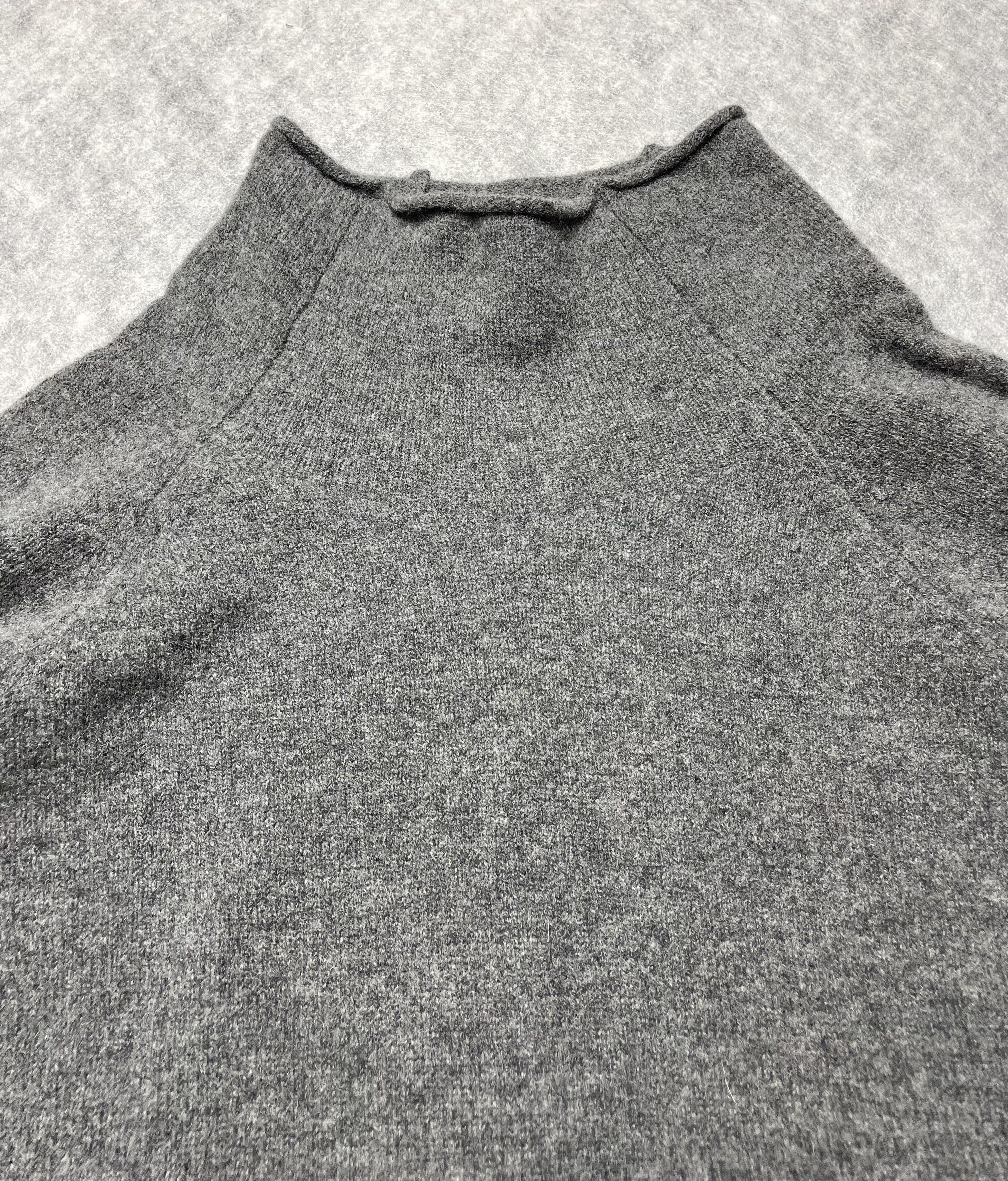 Other ERIBE Corry Gray Raglan Sweater Virgin Lambswool Size L Size L / US 10 / IT 46 - 8 Thumbnail