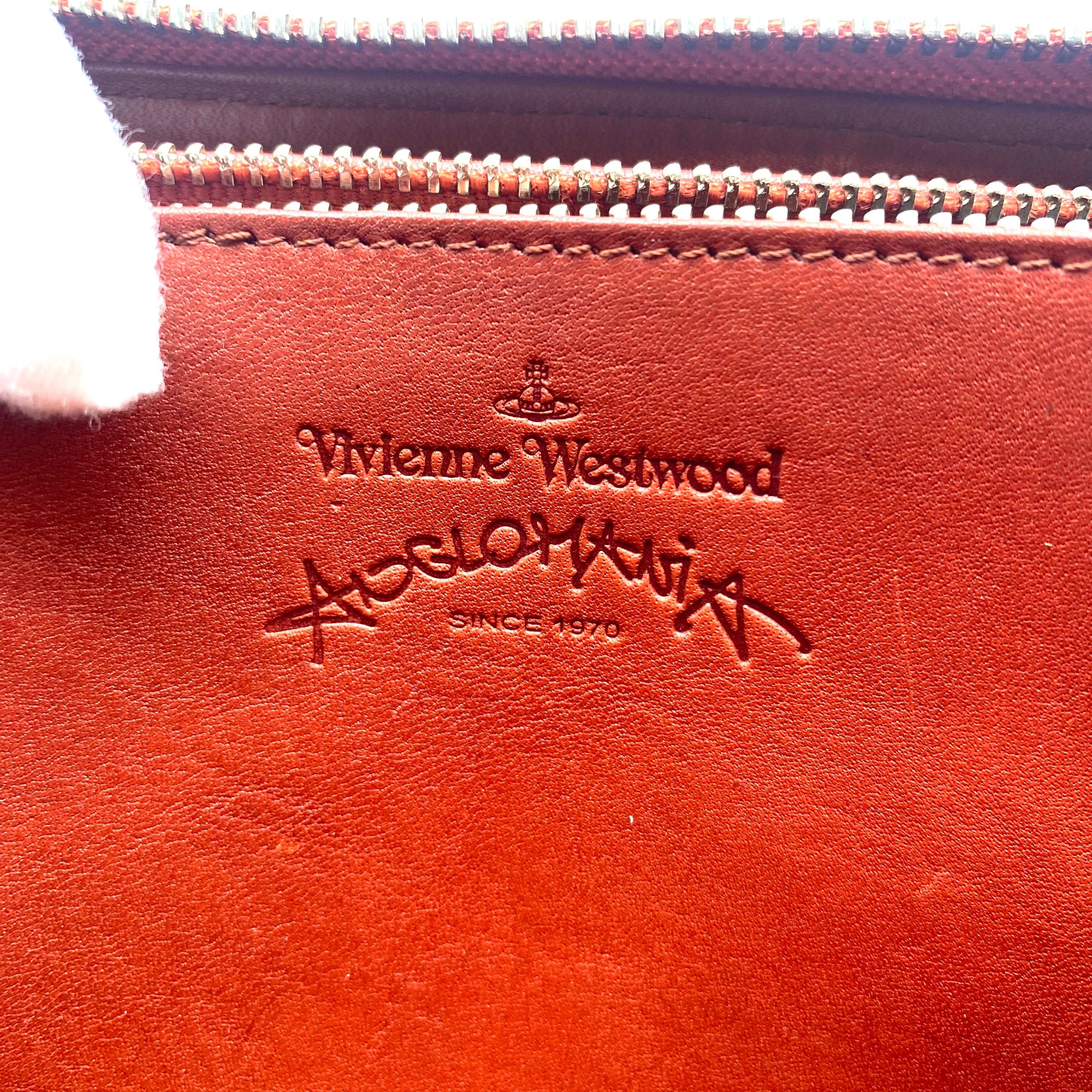 Vivienne Westwood Vivienne Westwood Leather Long Wallet Brown Size ONE SIZE - 6 Thumbnail