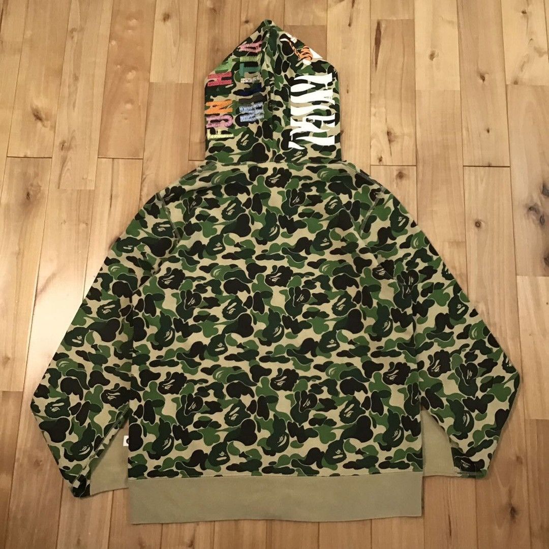 Bape BAPE ABC camo green Tiger full zip hoodie a bathing ape Size US L / EU 52-54 / 3 - 2 Thumbnail