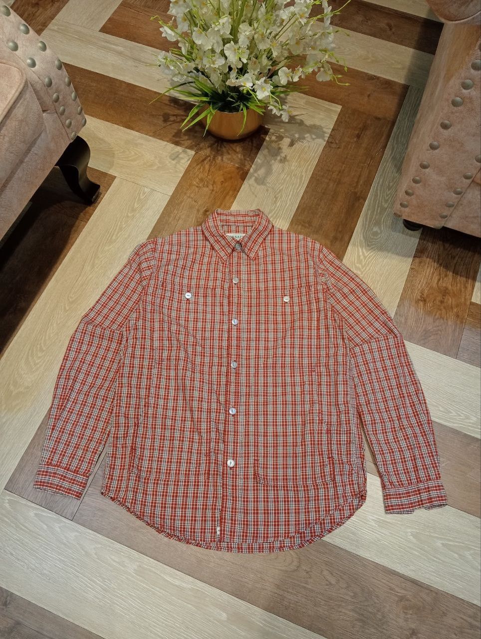 Sassafras SASSAFRAS JAPAN CHECKERED SHIRT Size US S / EU 44-46 / 1 - 4 Thumbnail