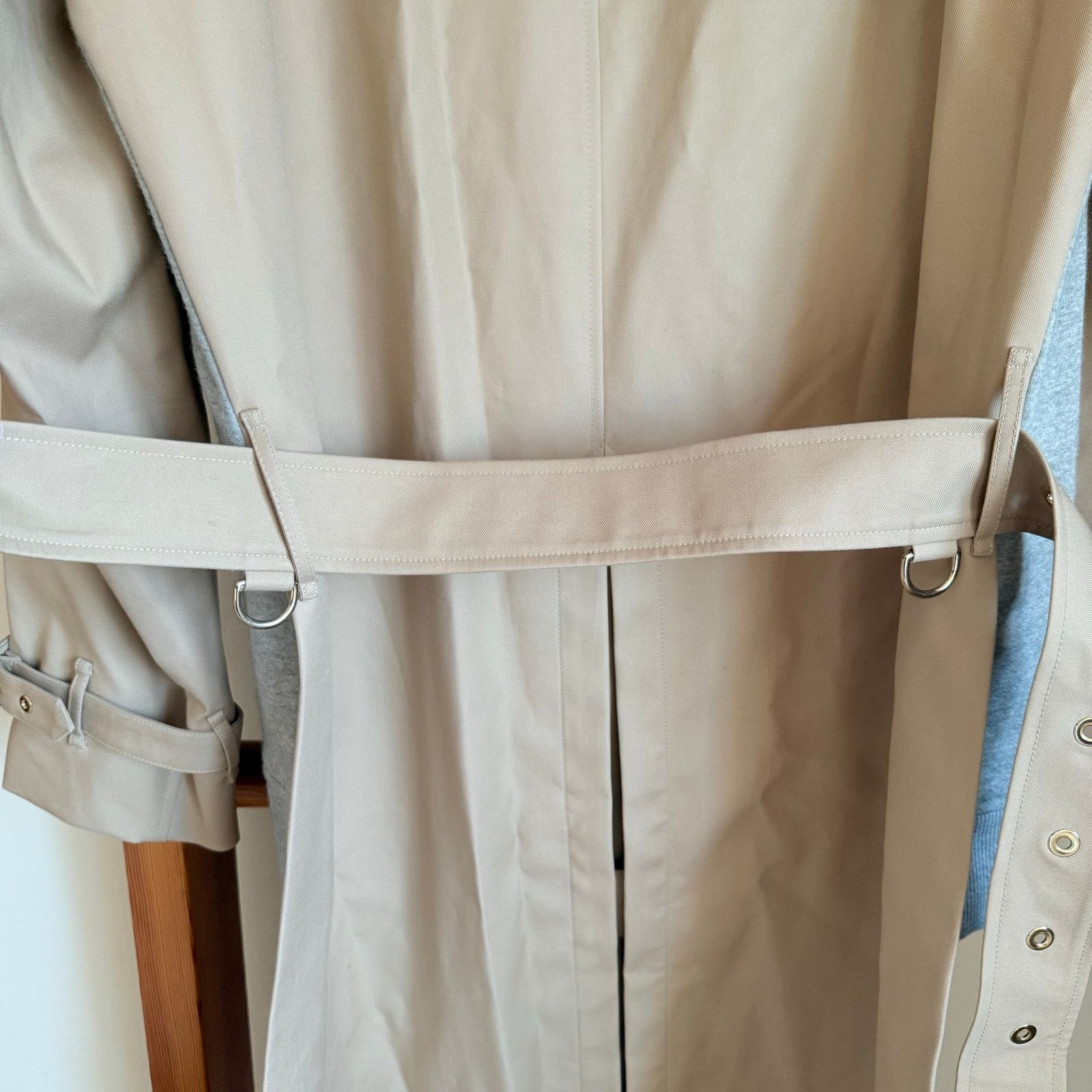 Burberry Burberry Cotton Jersey Trench Coat UK52 US42 Rare Size US L / EU 52-54 / 3 - 4 Thumbnail