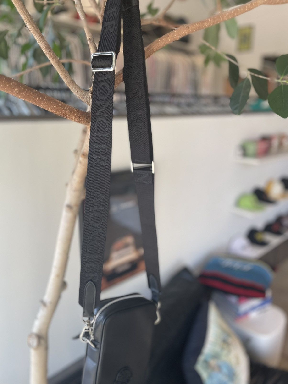 Moncler Moncler Leather Cross Body Bag Size ONE SIZE - 3 Thumbnail
