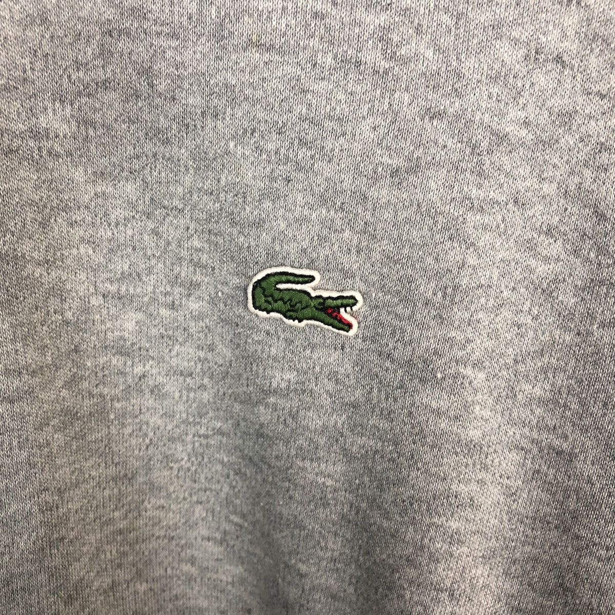 Lacoste Lacoste vintage streetwear Grey sweater #A407 Size US L / EU 52-54 / 3 - 11 Thumbnail