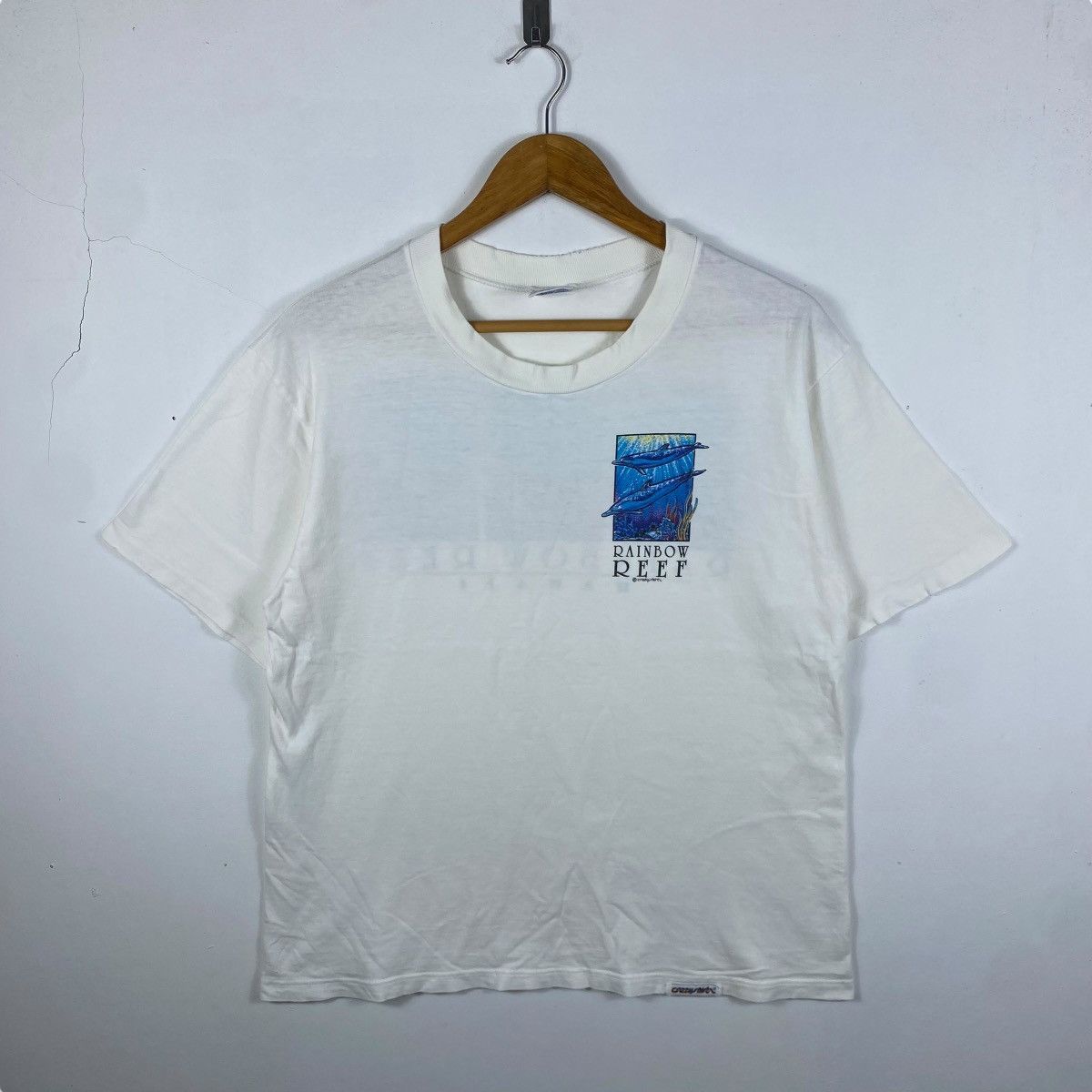 Vintage Vintage 90's Crazy Shirts RAINBOW REEF HAWAII Graphic Size US M / EU 48-50 / 2 - 4 Thumbnail