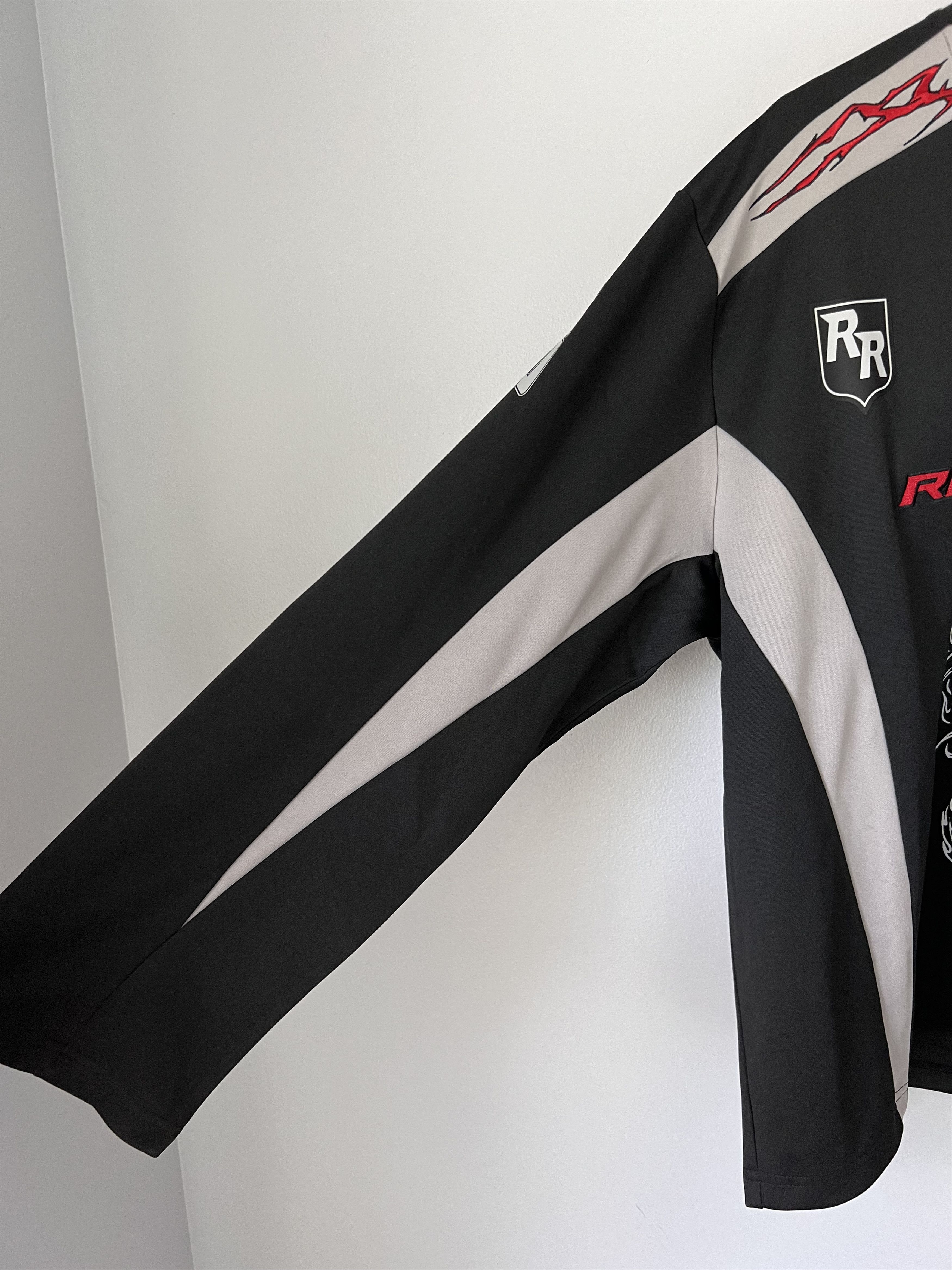 Revenge Revenge Double R Moto Jersey in Black Size US XXL / EU 58 / 5 - 4 Thumbnail
