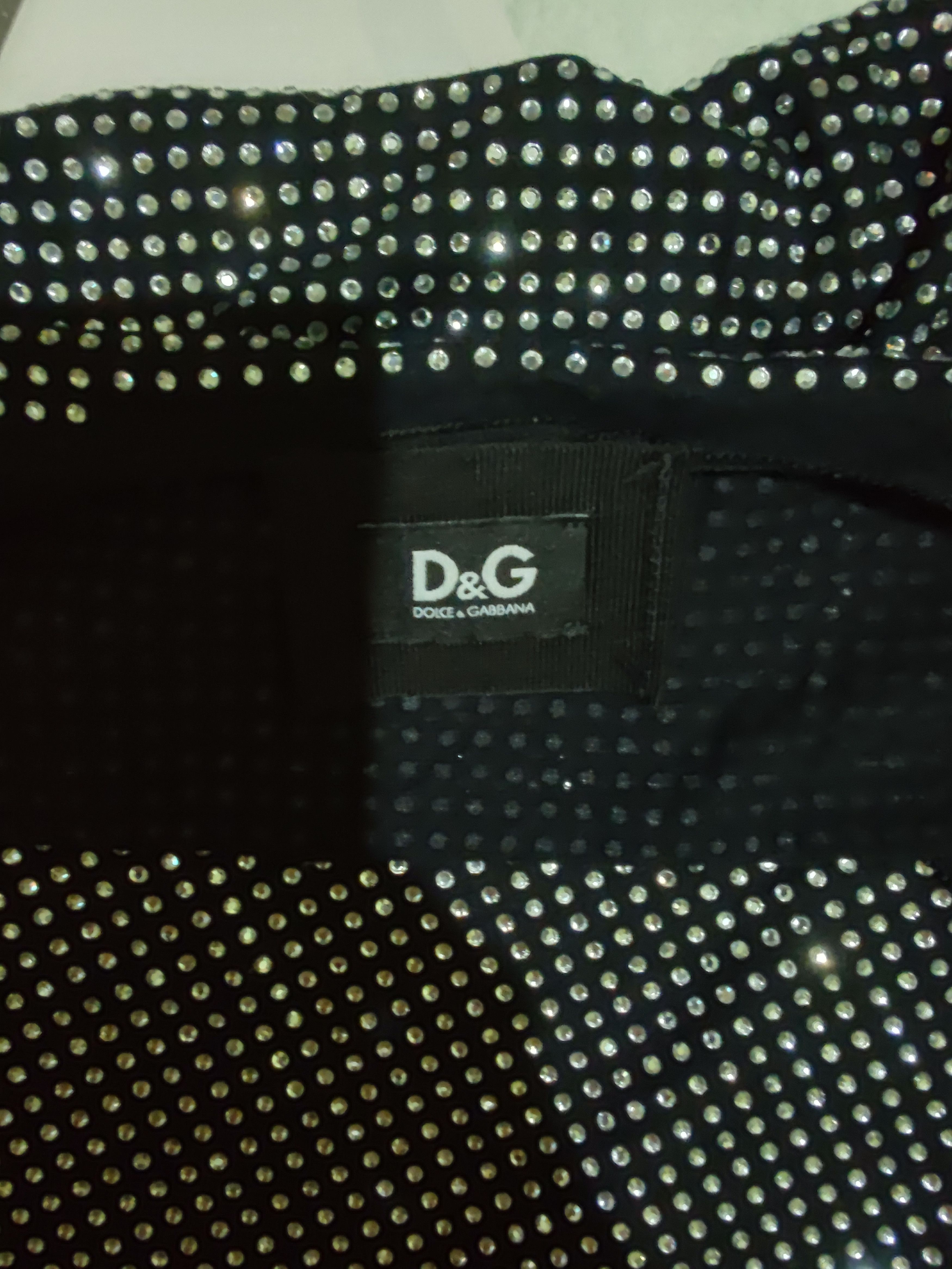 Dolce & Gabbana D&G rhinestone tank top Size S / US 4 / IT 40 - 2 Thumbnail