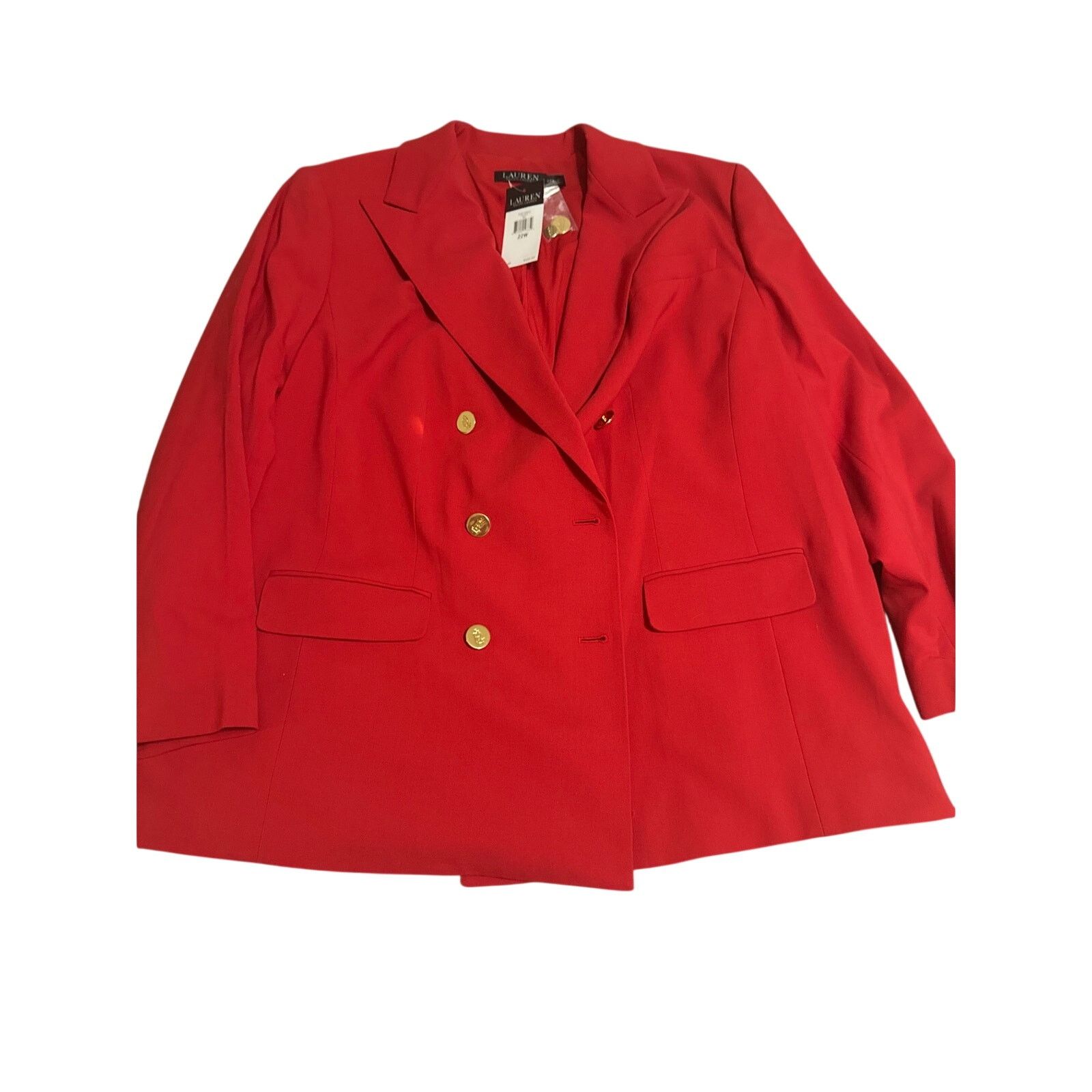 Ralph Lauren Ralph Lauren red blazer and signature gold buttons Size ONE SIZE - 9 Thumbnail