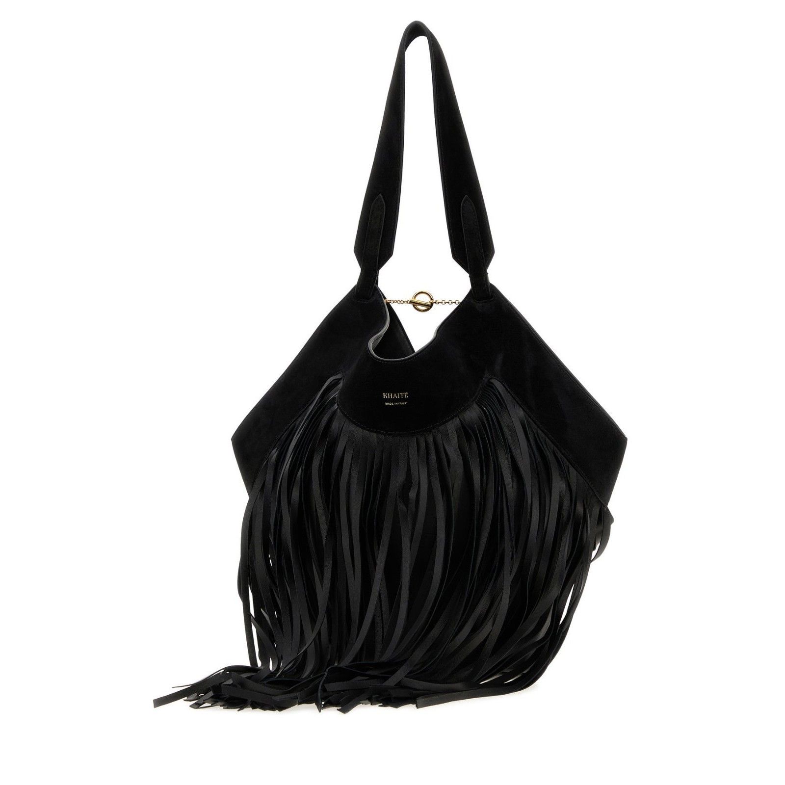 KHAITE KHAITE Small Lotus Black Shopping Bag New & Authentic Size ONE SIZE - 2 Thumbnail