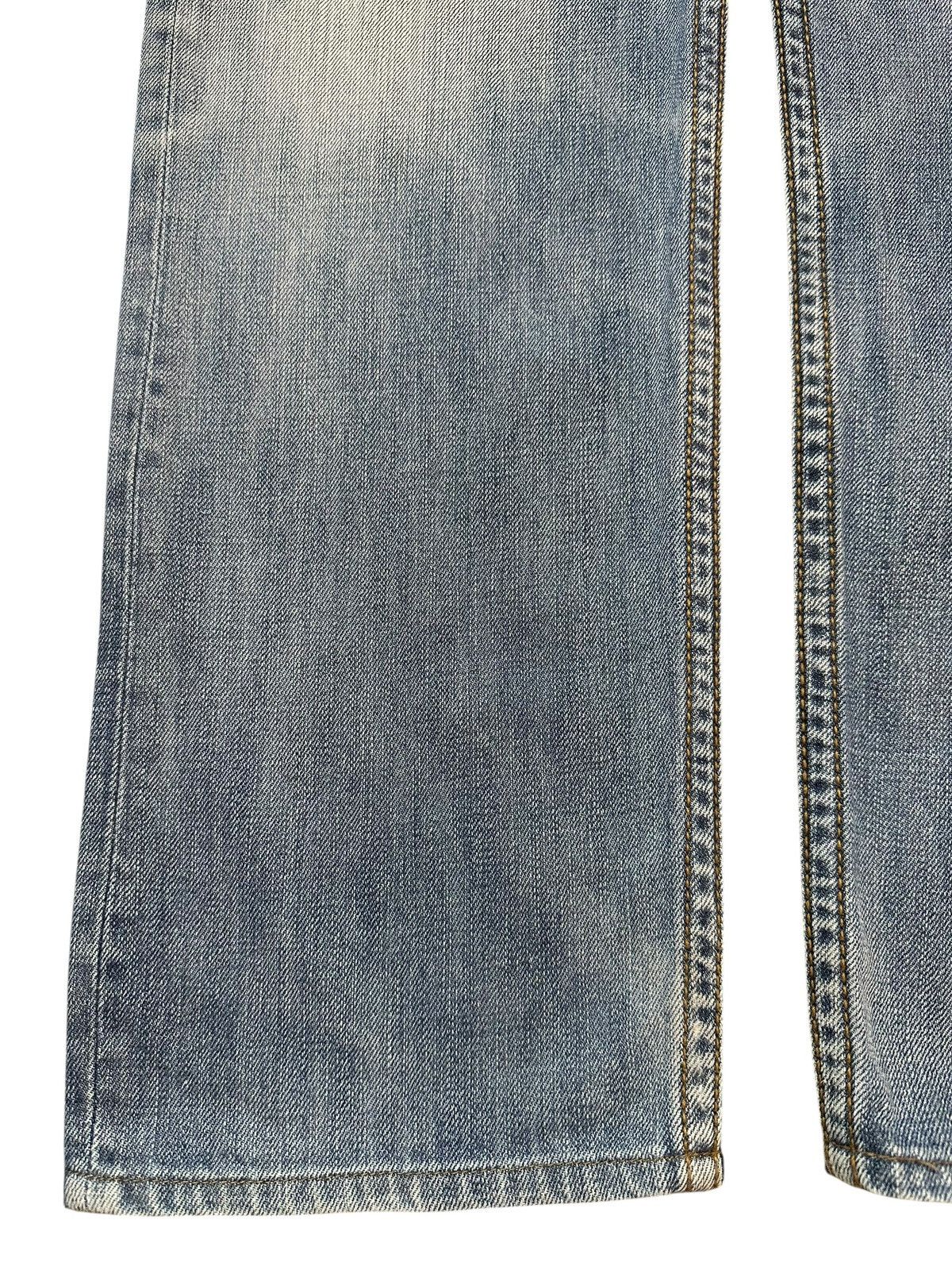 Acne Studios Vintage Japanese Brand Blue Faded Wash Distress Loose Jeans Size US 32 / EU 48 - 7 Thumbnail