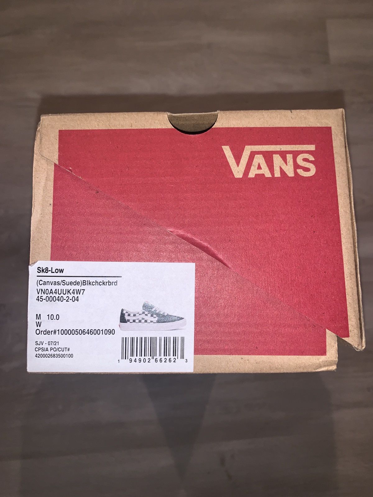 Vans Vans Checkered Skate Sneakers Size US 10 / EU 43 - 7 Thumbnail
