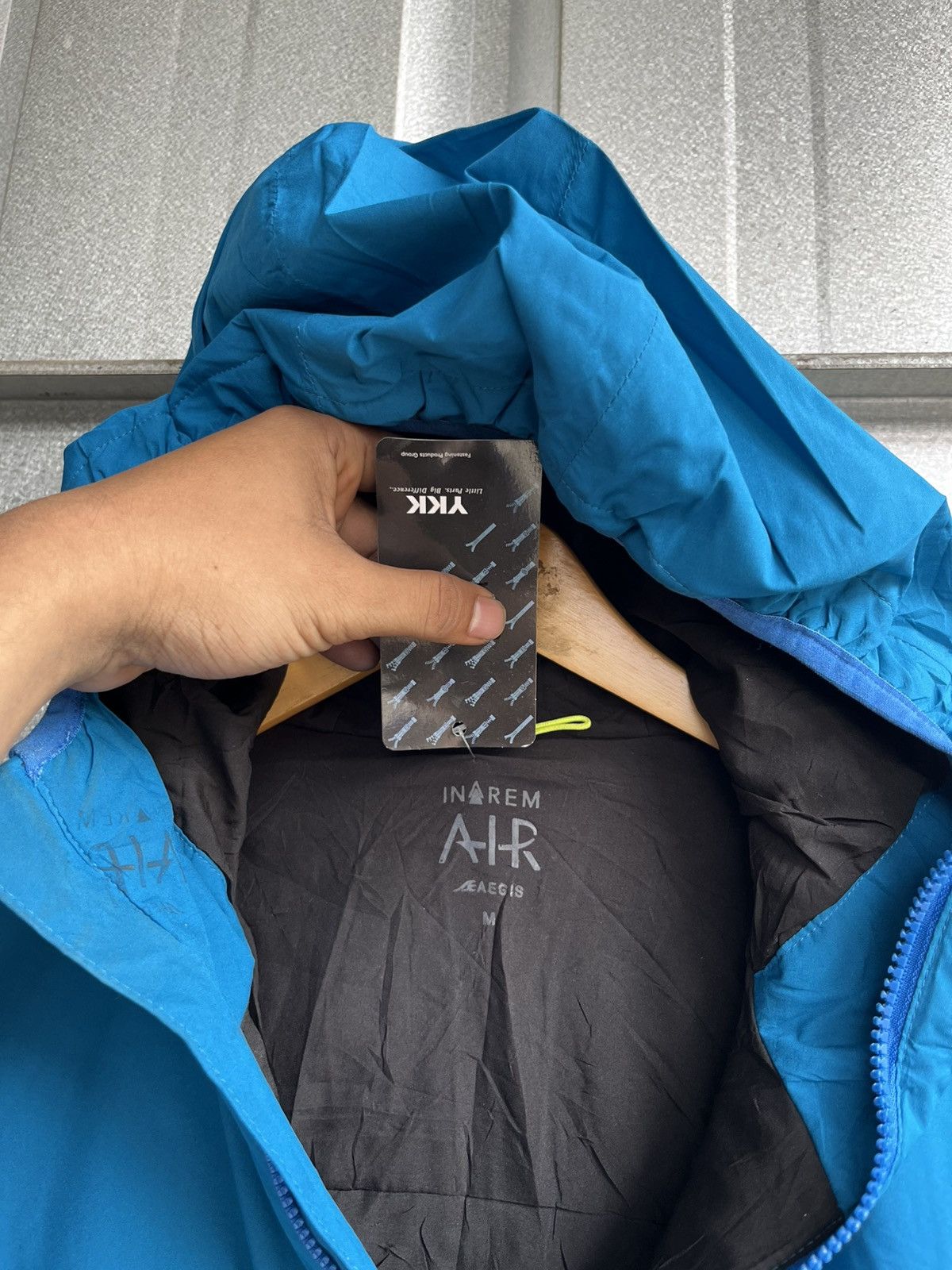 Japanese Brand air softshell blue jacket Size US M / EU 48-50 / 2 - 5 Thumbnail
