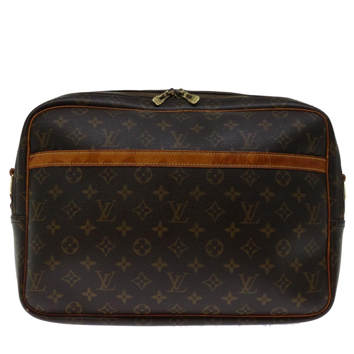 Louis Vuitton Reporter Brown Canvas Shoulder Bag (Pre-Owned) Size ONE SIZE - 1 Thumbnail