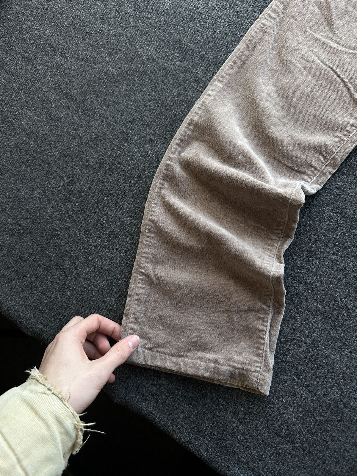 Armani 🚨 ARMANI JEANS LUXURY OLD MONEY relax BEIGE/GRAY Womens Size 30" / US 8 / IT 44 - 3 Thumbnail