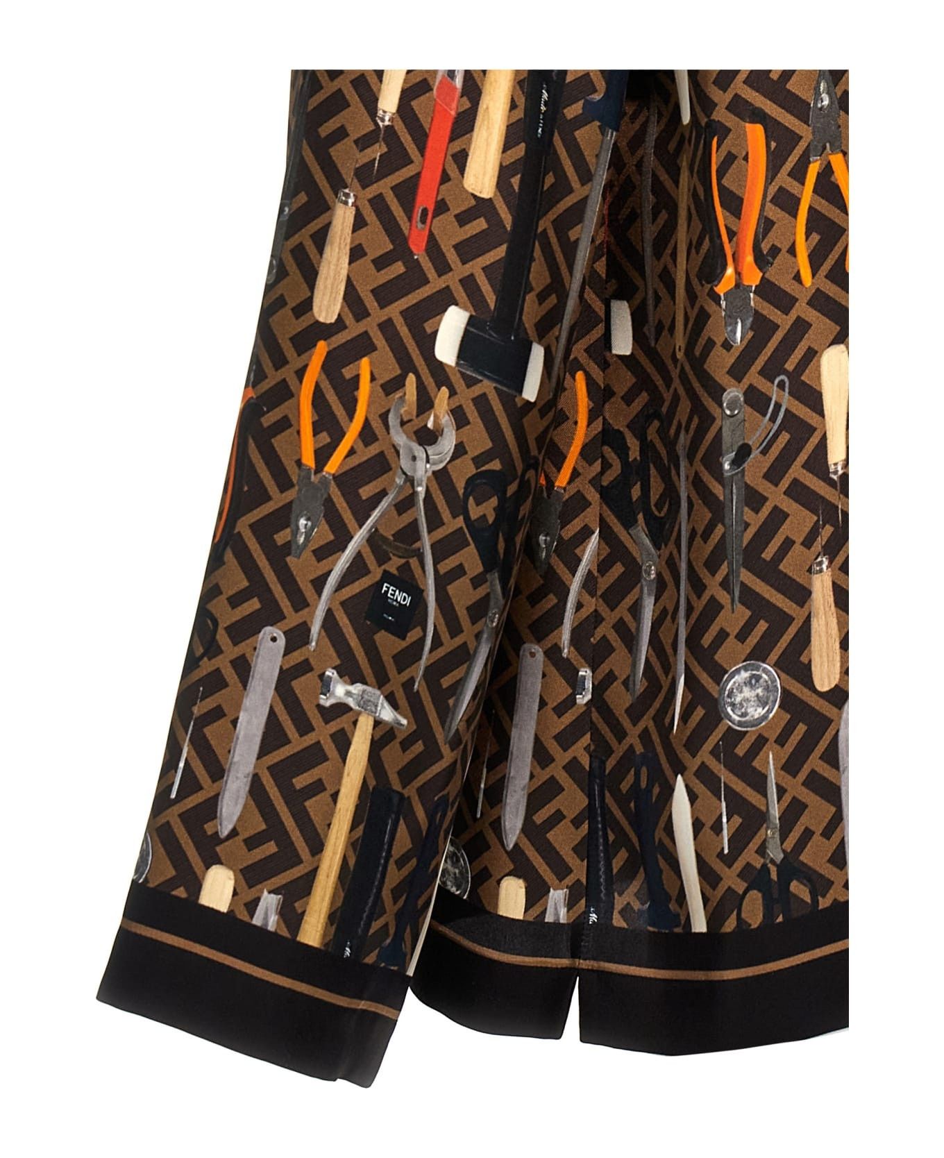 Fendi o1s1wg111025 Shirt in Multicolor Size US M / EU 48-50 / 2 - 4 Thumbnail
