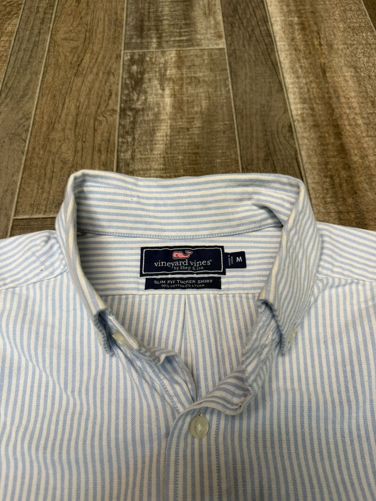 Vineyard Vines Vineyard Vines Shirt Oxford Color Block Classic Fit Tucker Size US M / EU 48-50 / 2 - 4 Thumbnail