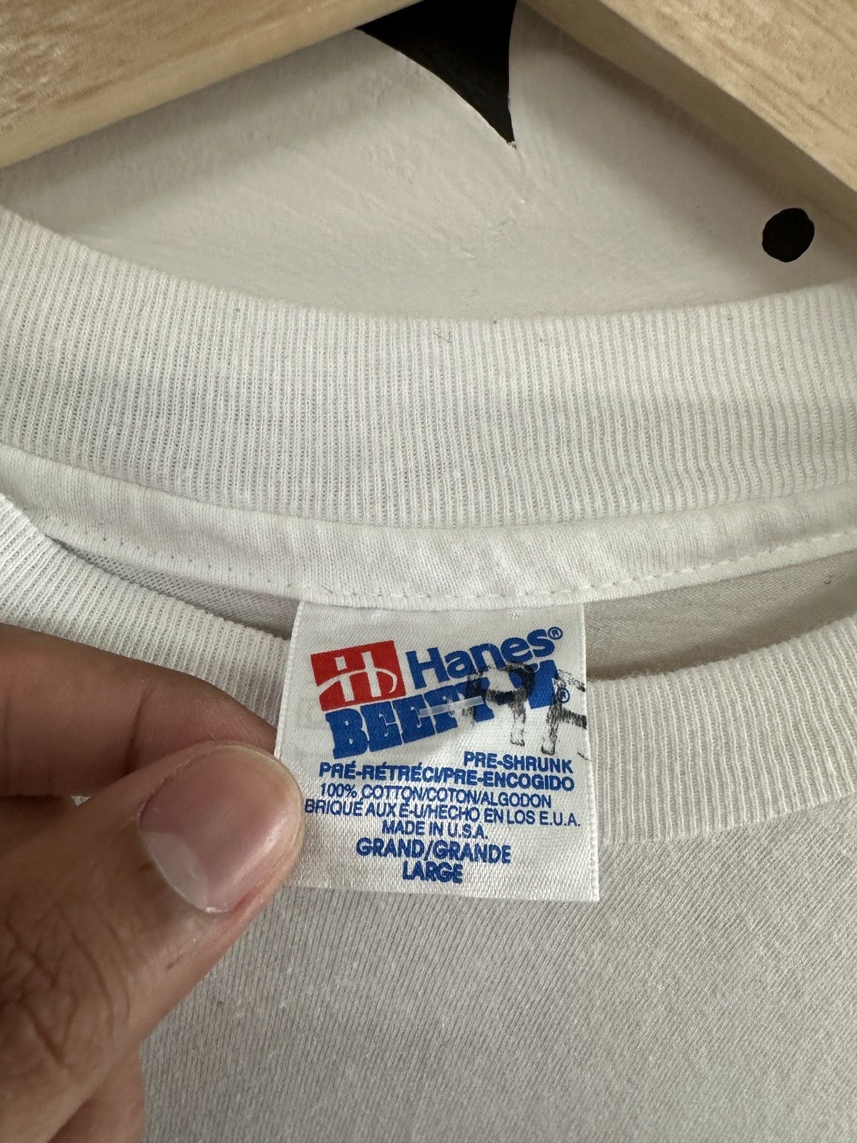 Hanes × Vintage Vintage 90s Hawaii Graphic Tee Size US L / EU 52-54 / 3 - 3 Thumbnail