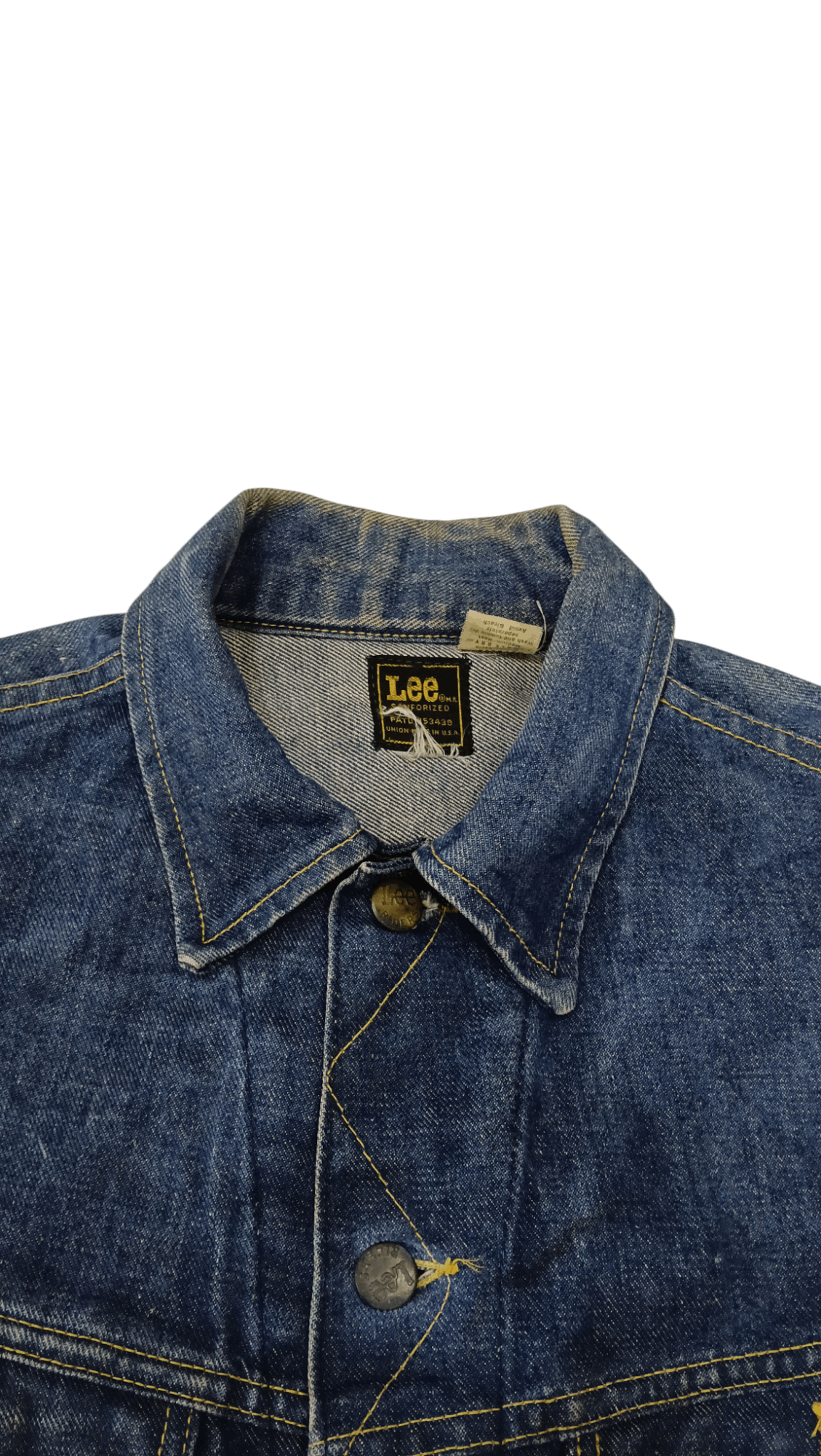 Lee 70s LEE Trucker Jackets Union Made USA (S 350) Size US M / EU 48-50 / 2 - 2 Thumbnail