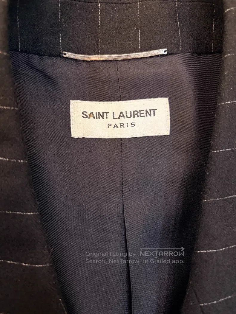 Saint Laurent Paris Saint Laurent Paris Double-Breasted Men's Suit Size US L / EU 52-54 / 3 - 3 Thumbnail