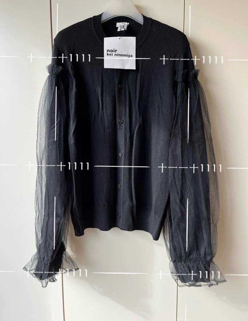 Comme des Garcons Comme Des Garcons Ninomiaki Knit Cardigan Patchwork Sweate Size M / US 6-8 / IT 42-44 - 1 Thumbnail