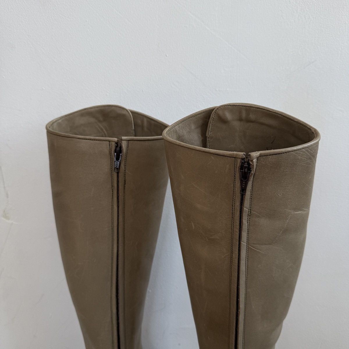 MDK × Vintage MDK Munderingskompagniet Leather Knee High Boots Size US 5.5 / IT 35.5 - 9 Thumbnail