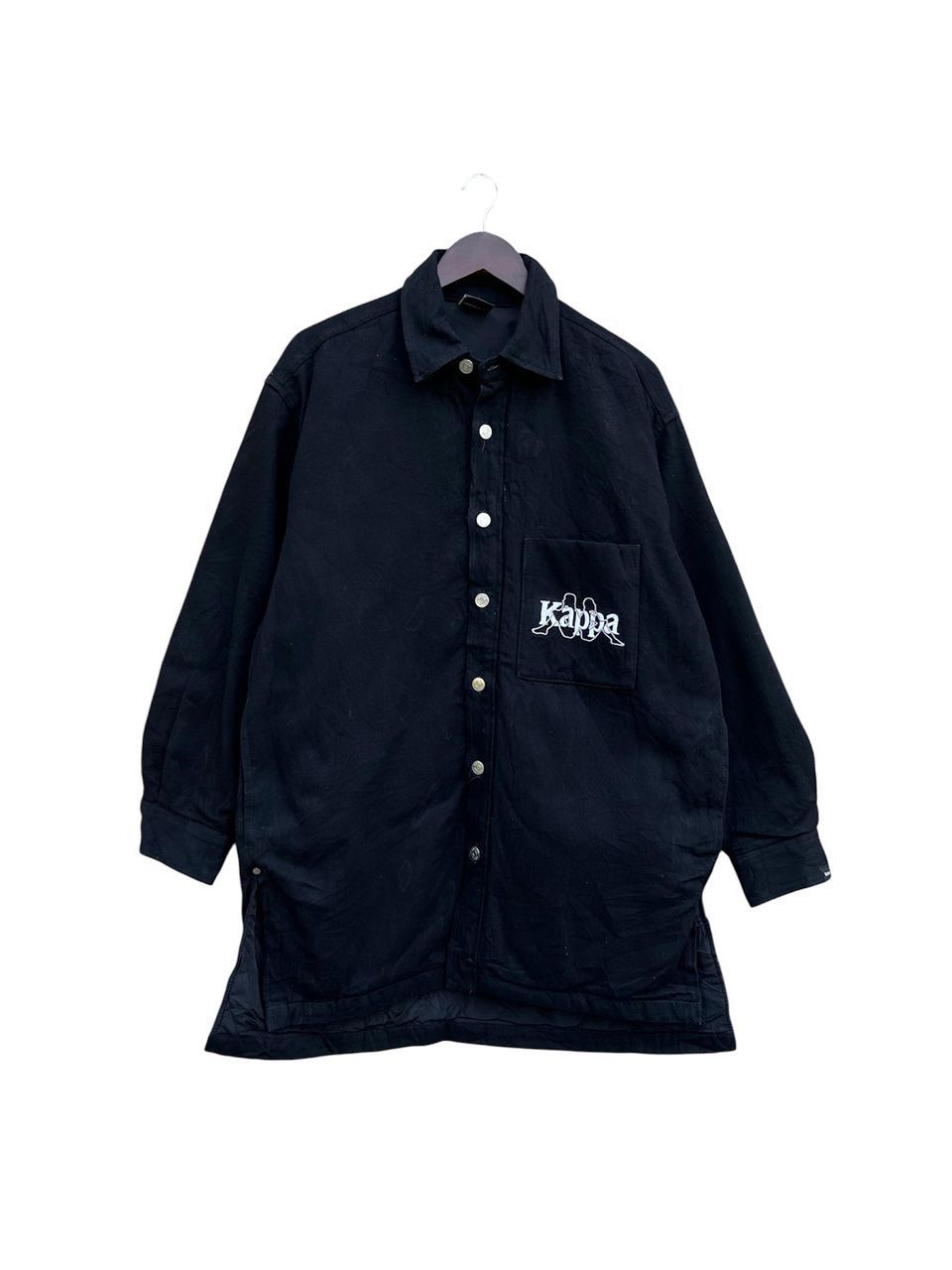 Kappa Kappa X Gu Cotton Denim Jacket Button Up Size US S / EU 44-46 / 1 - 1 Thumbnail