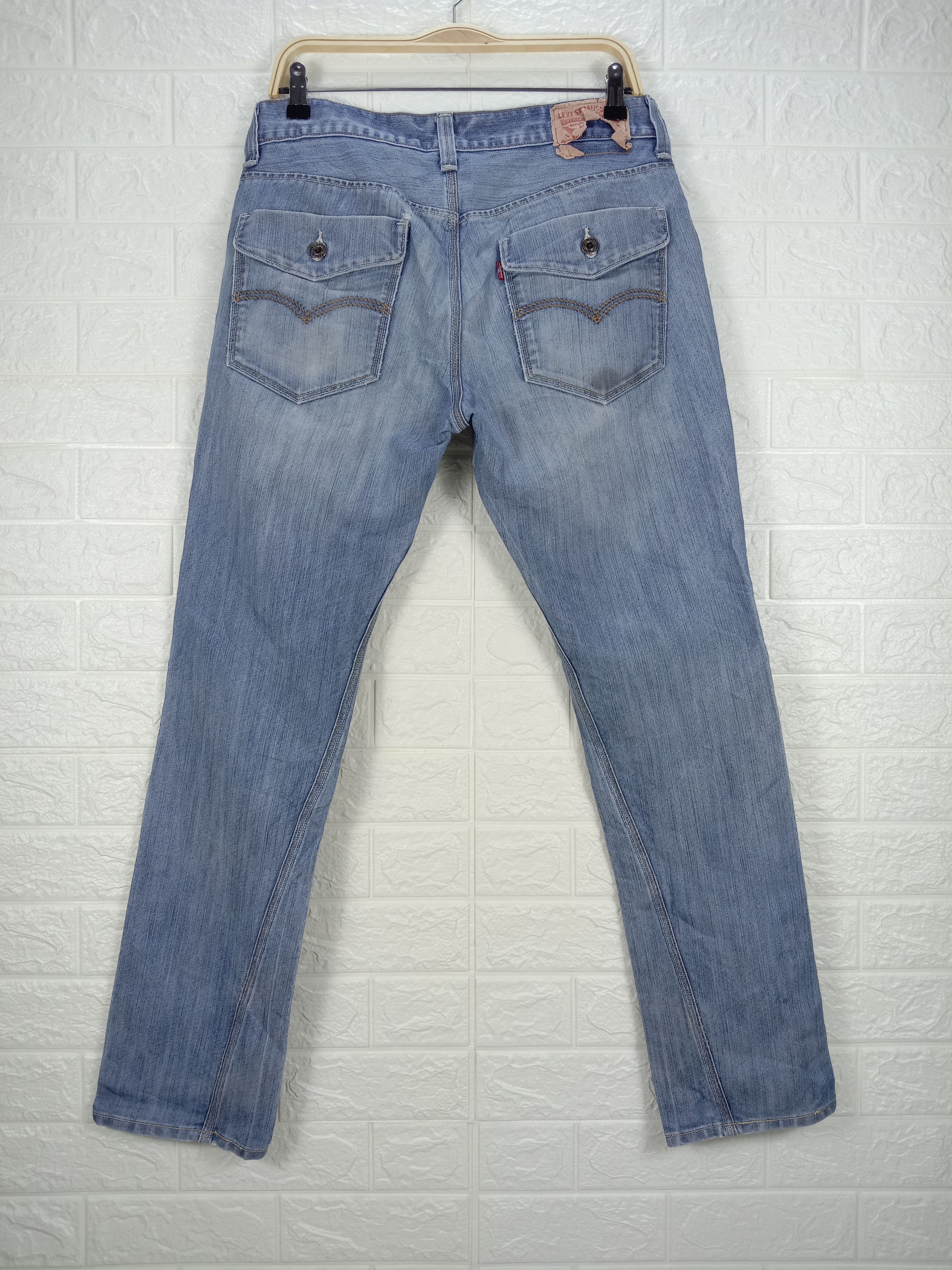 Levi's Vintage Levi's 663 Blue Wash Jeans Size 33" - 5 Thumbnail