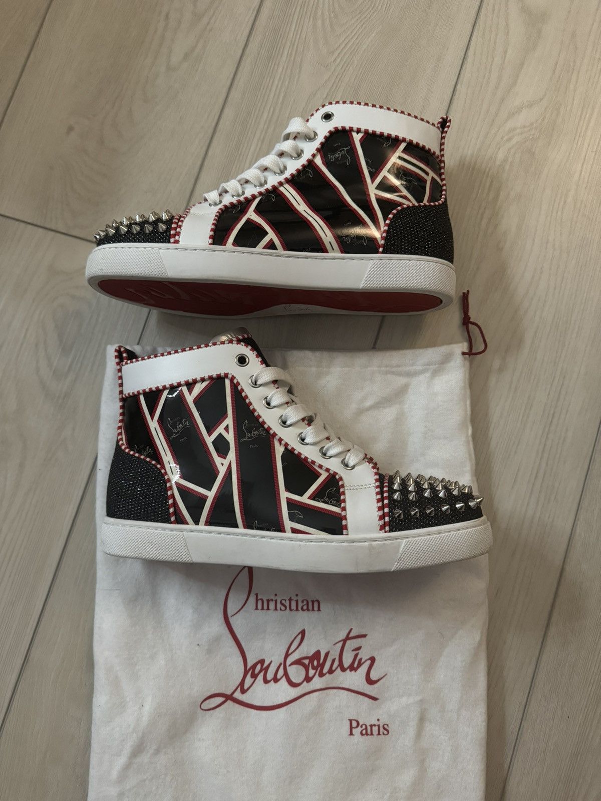 Christian Louboutin Christian Louboutin Sneakers Size US 8.5 / IT 38.5 - 2 Thumbnail