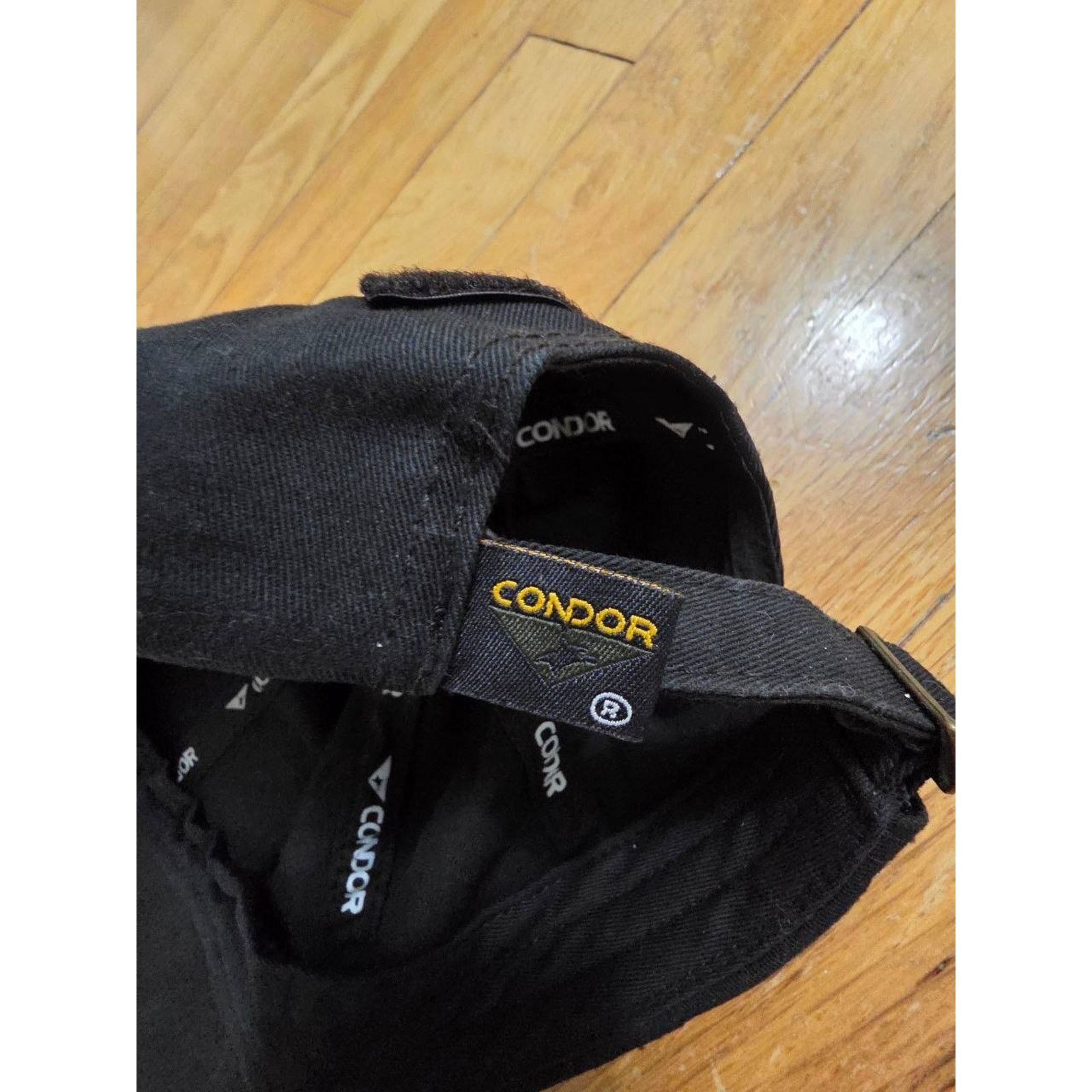 Other Condor Black Military Tactical Adjustable Hat A001288 Size 26 - 6 Thumbnail