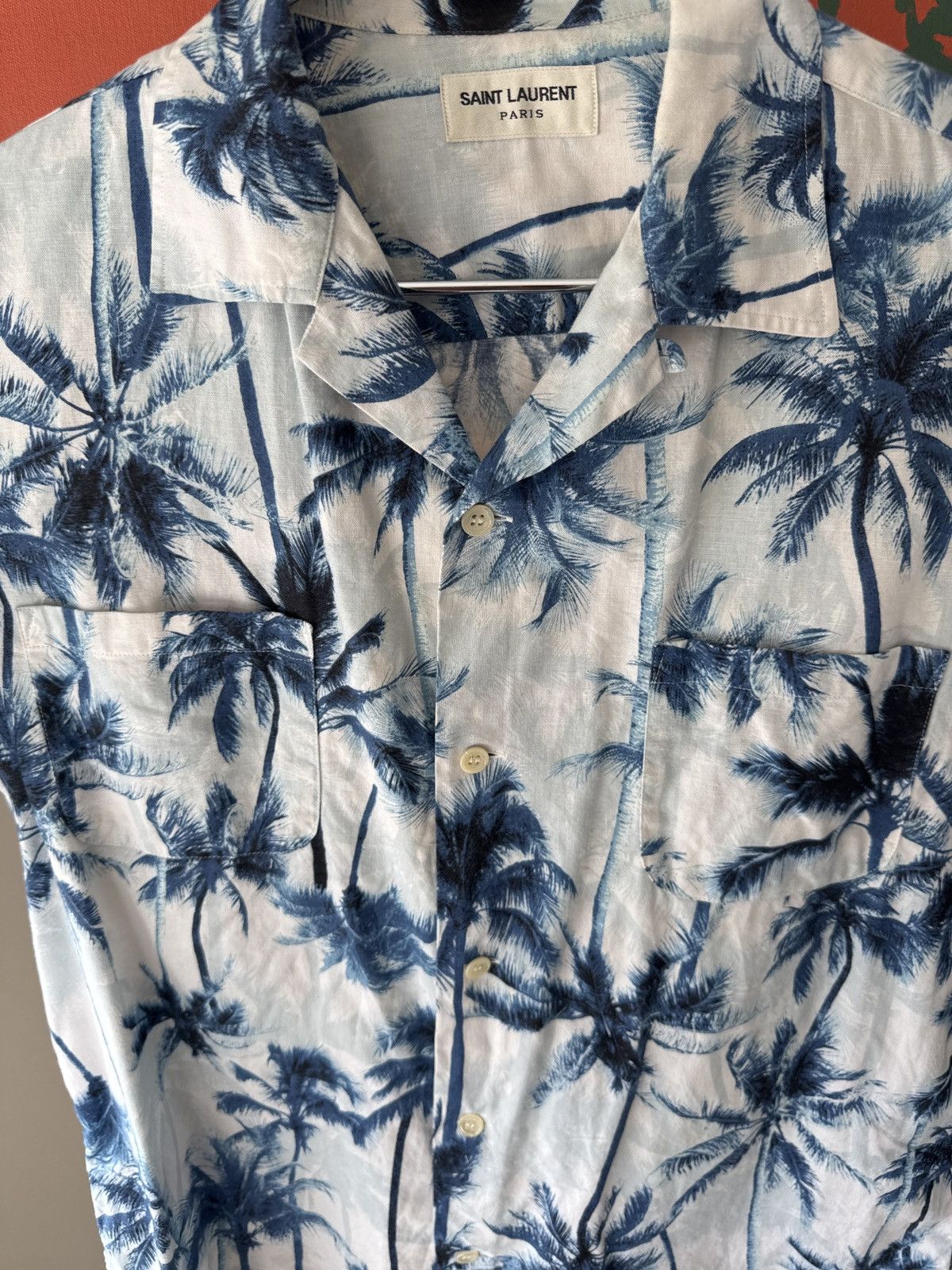 Saint Laurent Paris Saint Laurent Paris Hawaiian shirt size 38 Size US S / EU 44-46 / 1 - 3 Thumbnail