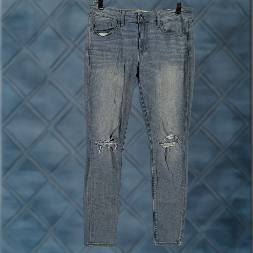 Abercrombie & Fitch Abercrombie & Fitch Jeans Skinny Women 4 Light Wash Denim 4S Short Size 27" / US 4 / IT 40 - 1 Thumbnail