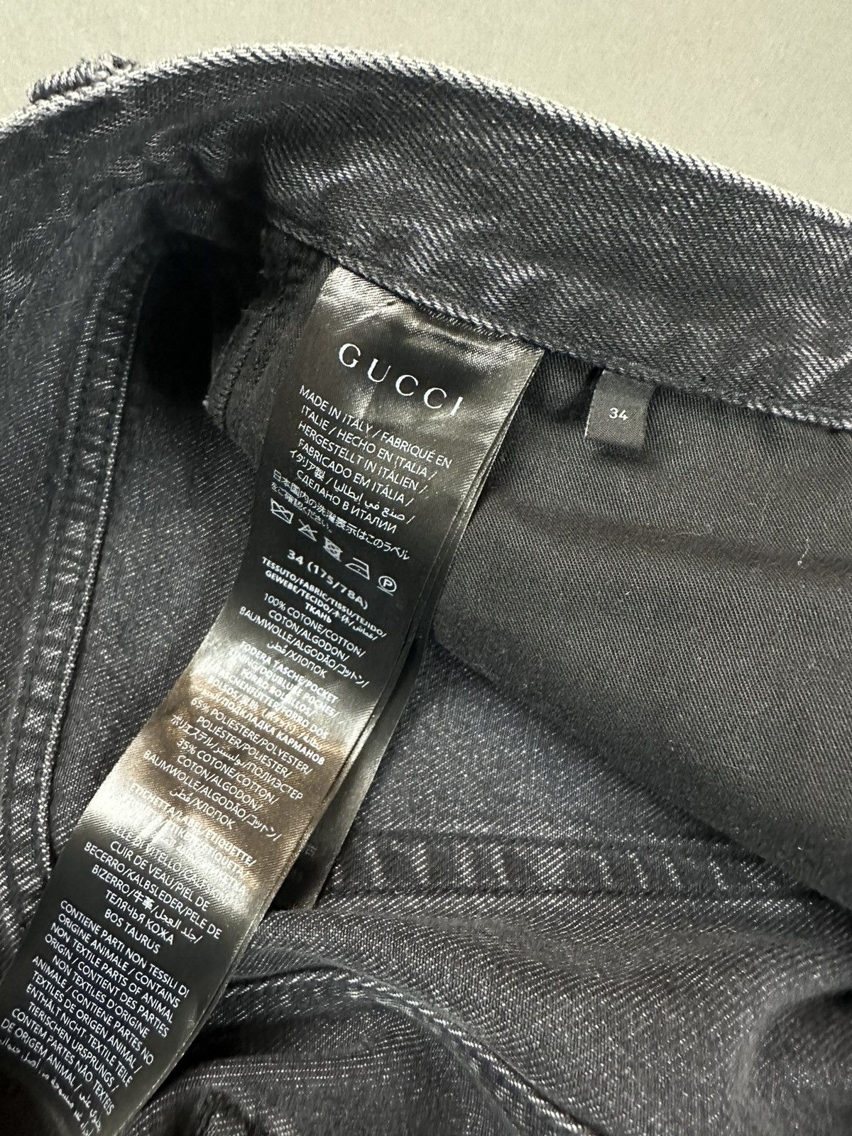Gucci GUCCI DEMNA HORSEBIT JEANS Size US 34 / EU 50 - 6 Thumbnail