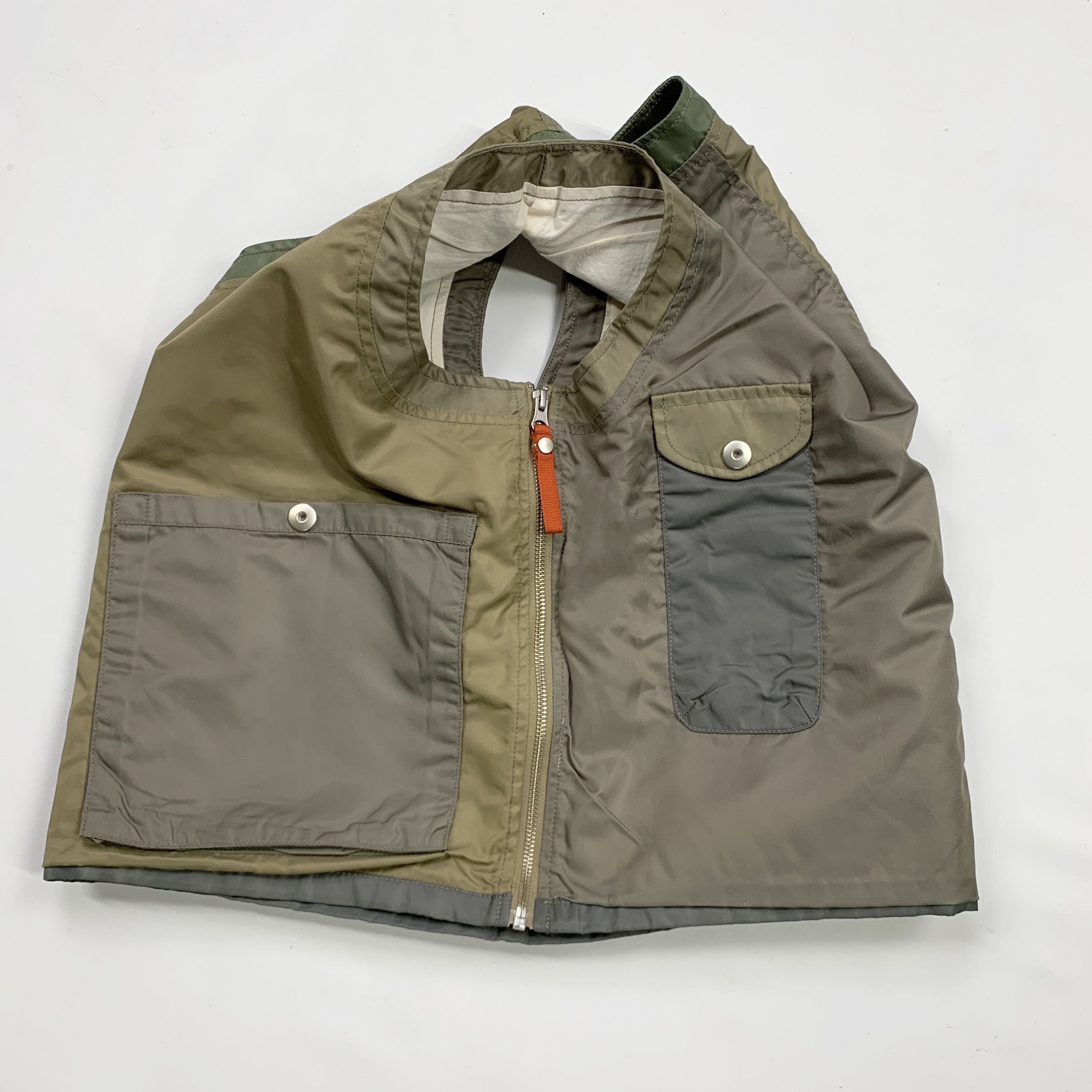 Beams Plus × Engineered Garments Dip Ltd Mixed Pullover Vest (Navy) Size US M / EU 48-50 / 2 - 5 Thumbnail