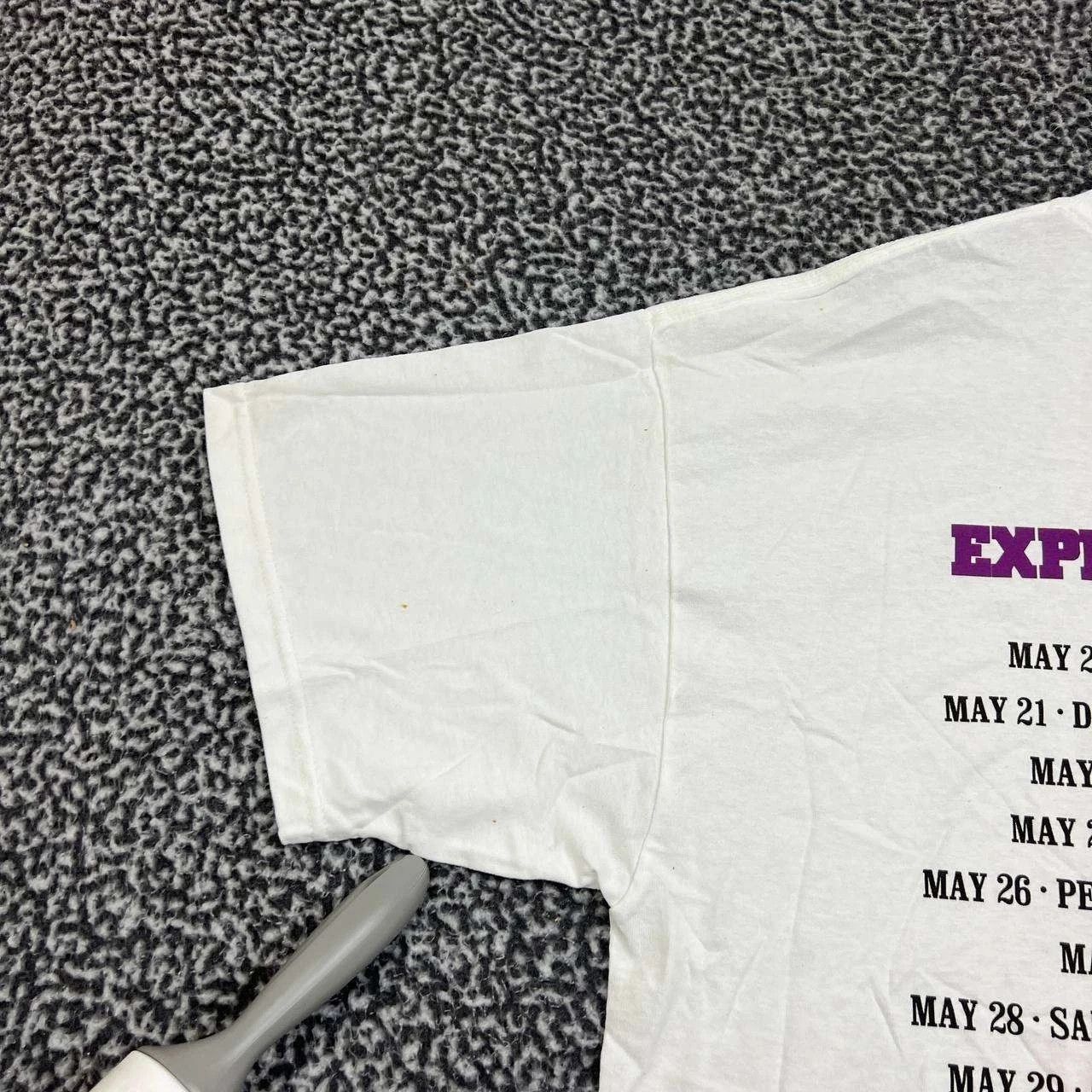 Gildan Vintage Experience Jimi Hendrix Shirt Men XL White Gildan Size US XL / EU 56 / 4 - 6 Thumbnail