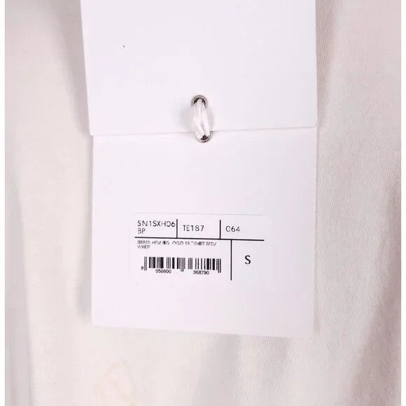 Sunnei Sunnei Logo T-Shirt Size S Mens White Red $175 Size US S / EU 44-46 / 1 - 13 Thumbnail