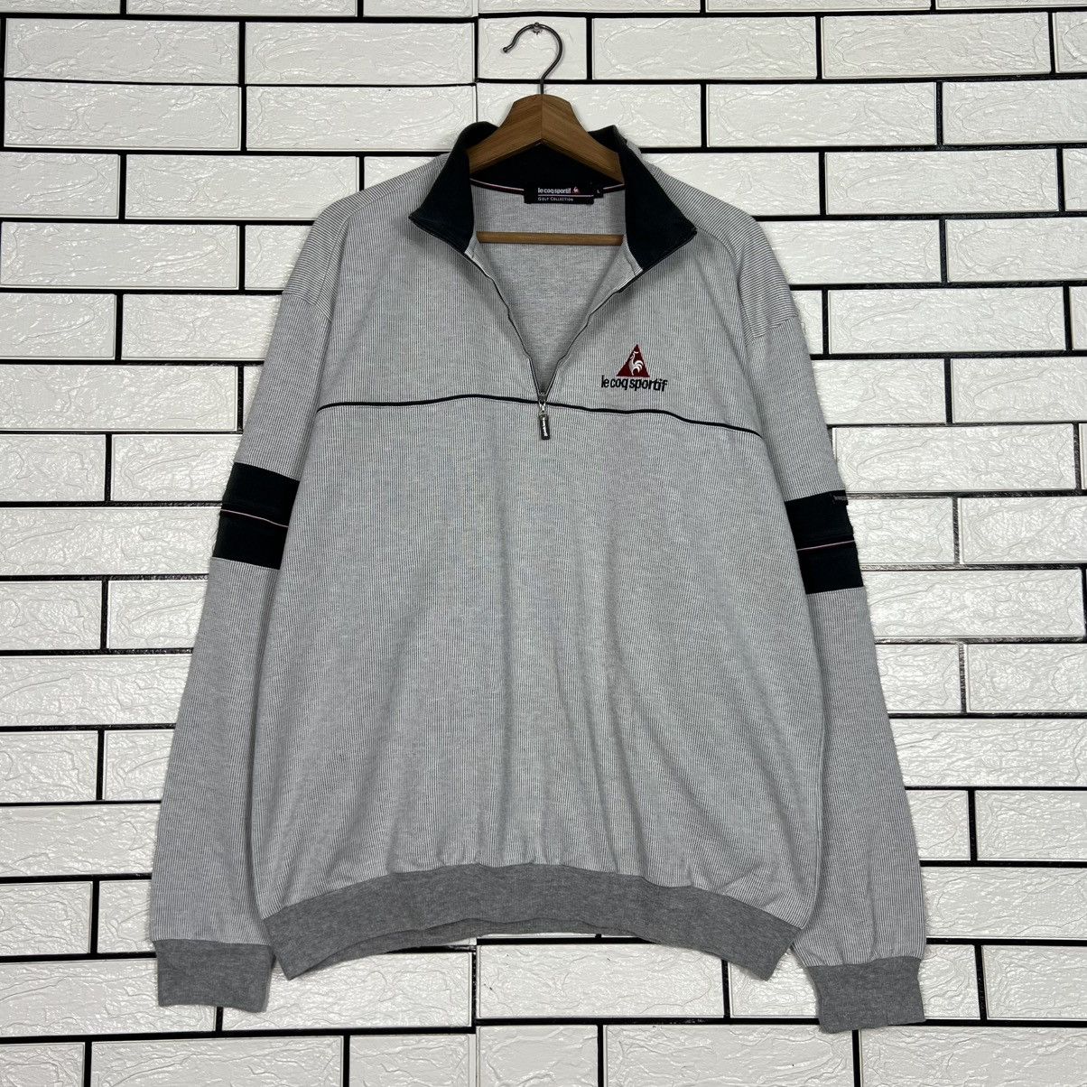Le Coq Sportif LE COQ SPORTIF Golf Collection Half Zip Sweatshirt 4182-C191 Size US L / EU 52-54 / 3 - 8 Thumbnail