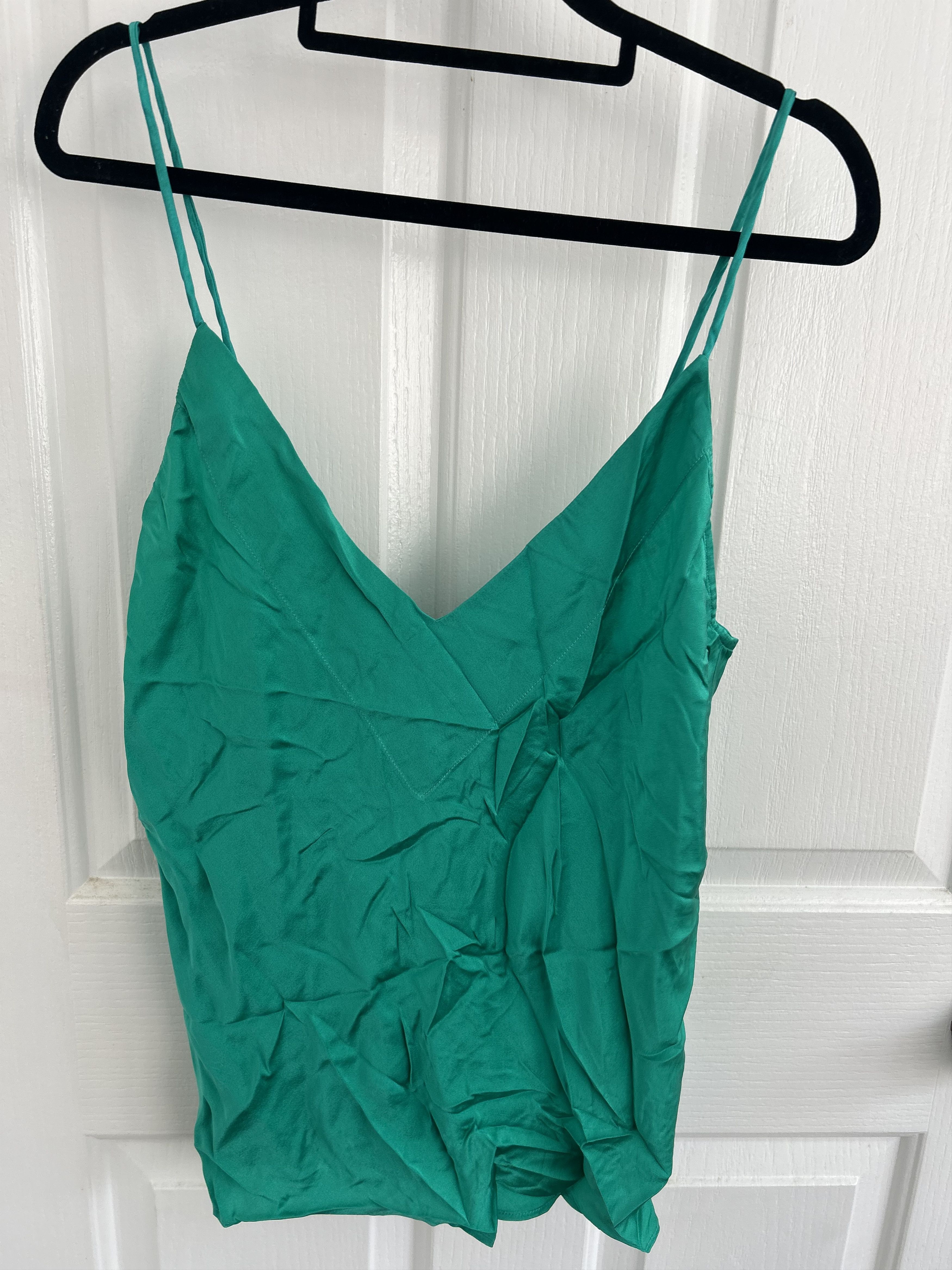 forte_forte FORTE FORTE spaghetti-strap satin top Size M / US 6-8 / IT 42-44 - 2 Thumbnail