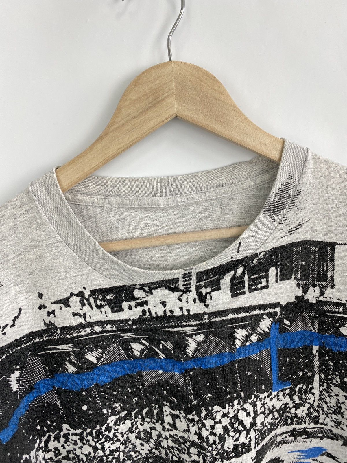 NASCAR 🇺🇸 Vintage 90s Ford Performance NASCAR Racing Made in USA Tee Size US XL / EU 56 / 4 - 5 Thumbnail