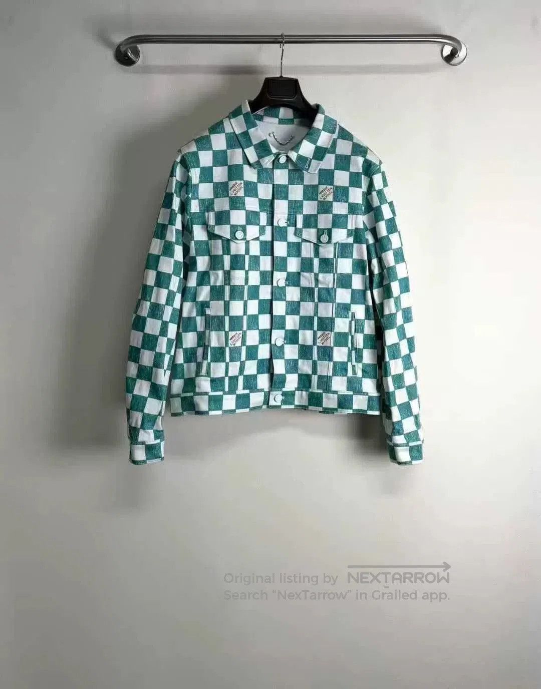 Louis Vuitton louis vuitton checkerboard denim jacket. Size US M / EU 48-50 / 2 - 1 Thumbnail