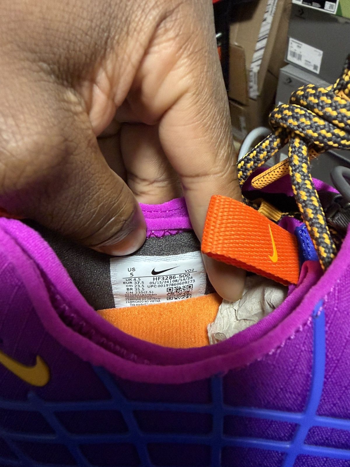 Nike Kids of Immigrants X Nike airmax Sunder sundown size 5 Size US 5 / EU 37 - 6 Thumbnail