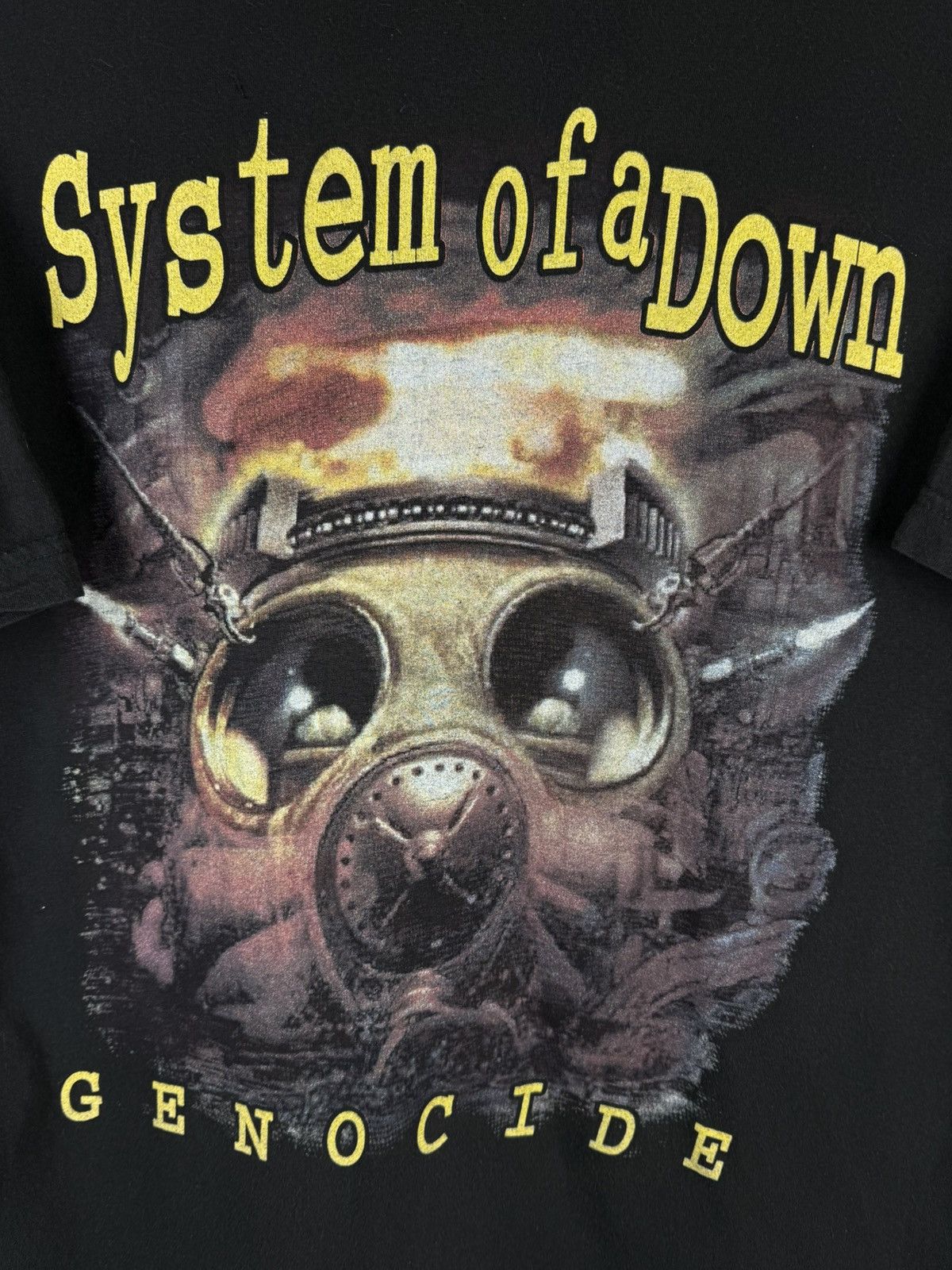 Band Tees 00s Vintage System Of A Down Genocide Metal Band T-Shirt L Size US L / EU 52-54 / 3 - 2 Thumbnail